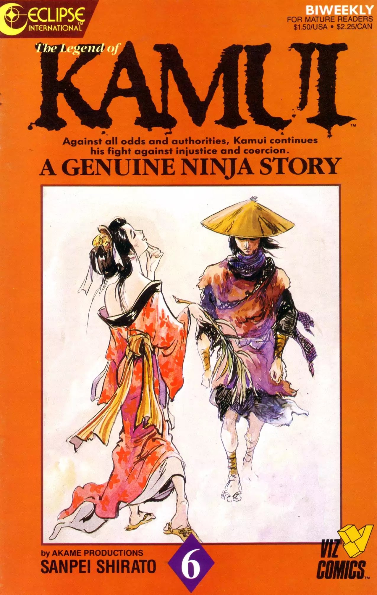 Kamui Gaiden Chapter 6 page 1 - Chapter 6: The Island of Sugaru: Chapter 3: Two Ninja (Part 2)