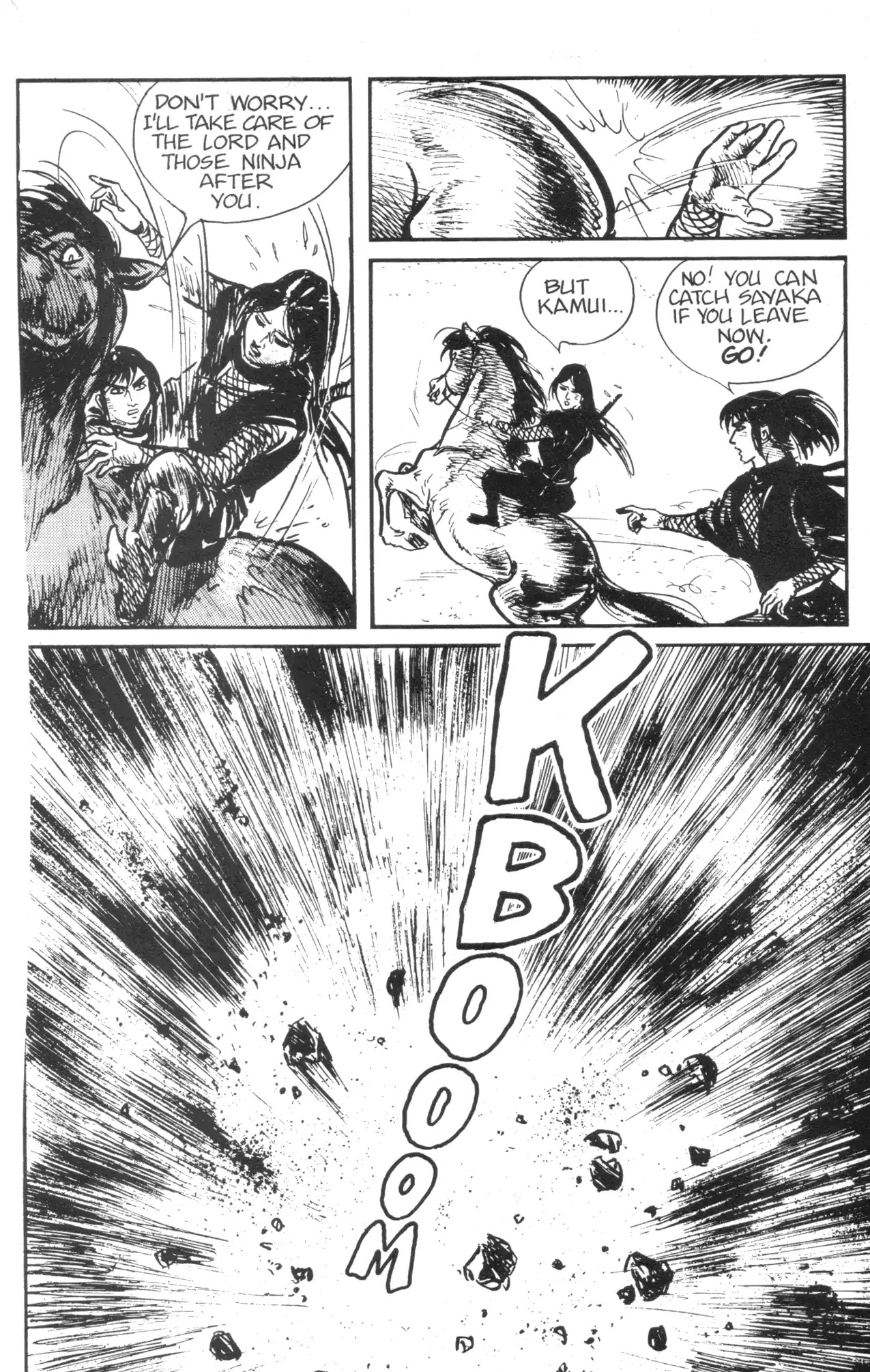 Kamui Gaiden Chapter 6 page 23 - Chapter 6: The Island of Sugaru: Chapter 3: Two Ninja (Part 2)