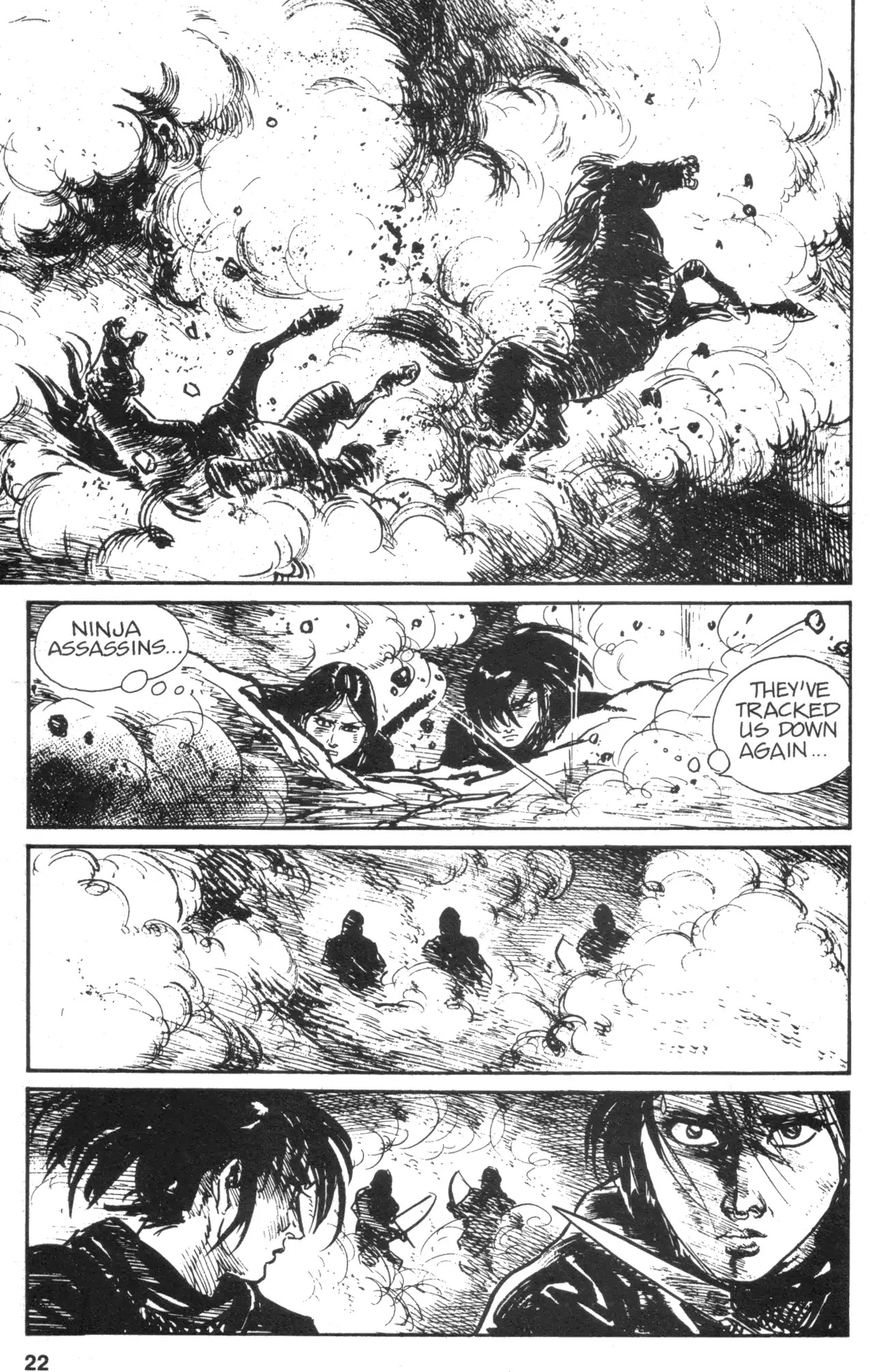 Kamui Gaiden Chapter 6 page 24 - Chapter 6: The Island of Sugaru: Chapter 3: Two Ninja (Part 2)