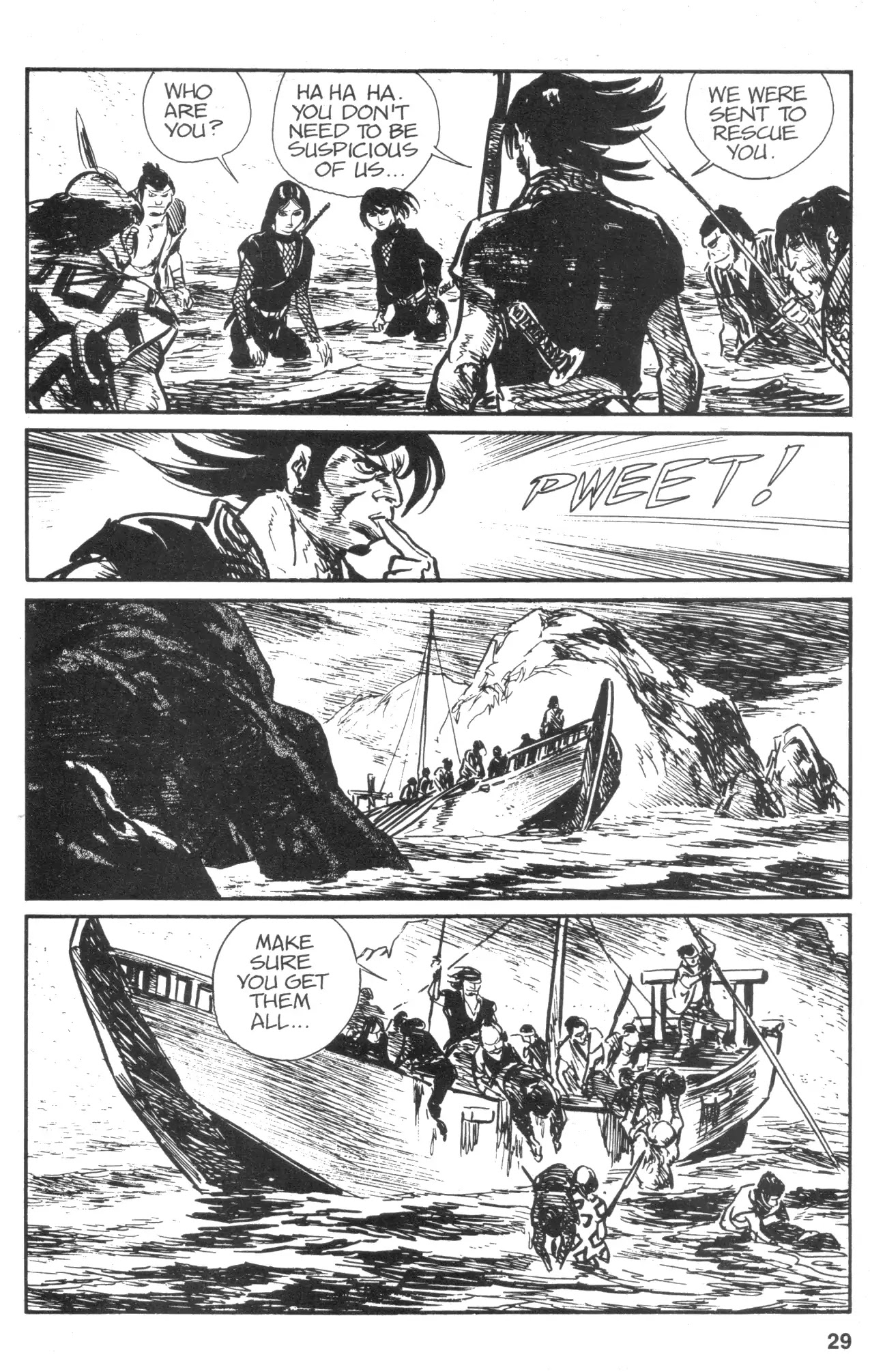 Kamui Gaiden Chapter 6 page 31 - Chapter 6: The Island of Sugaru: Chapter 3: Two Ninja (Part 2)