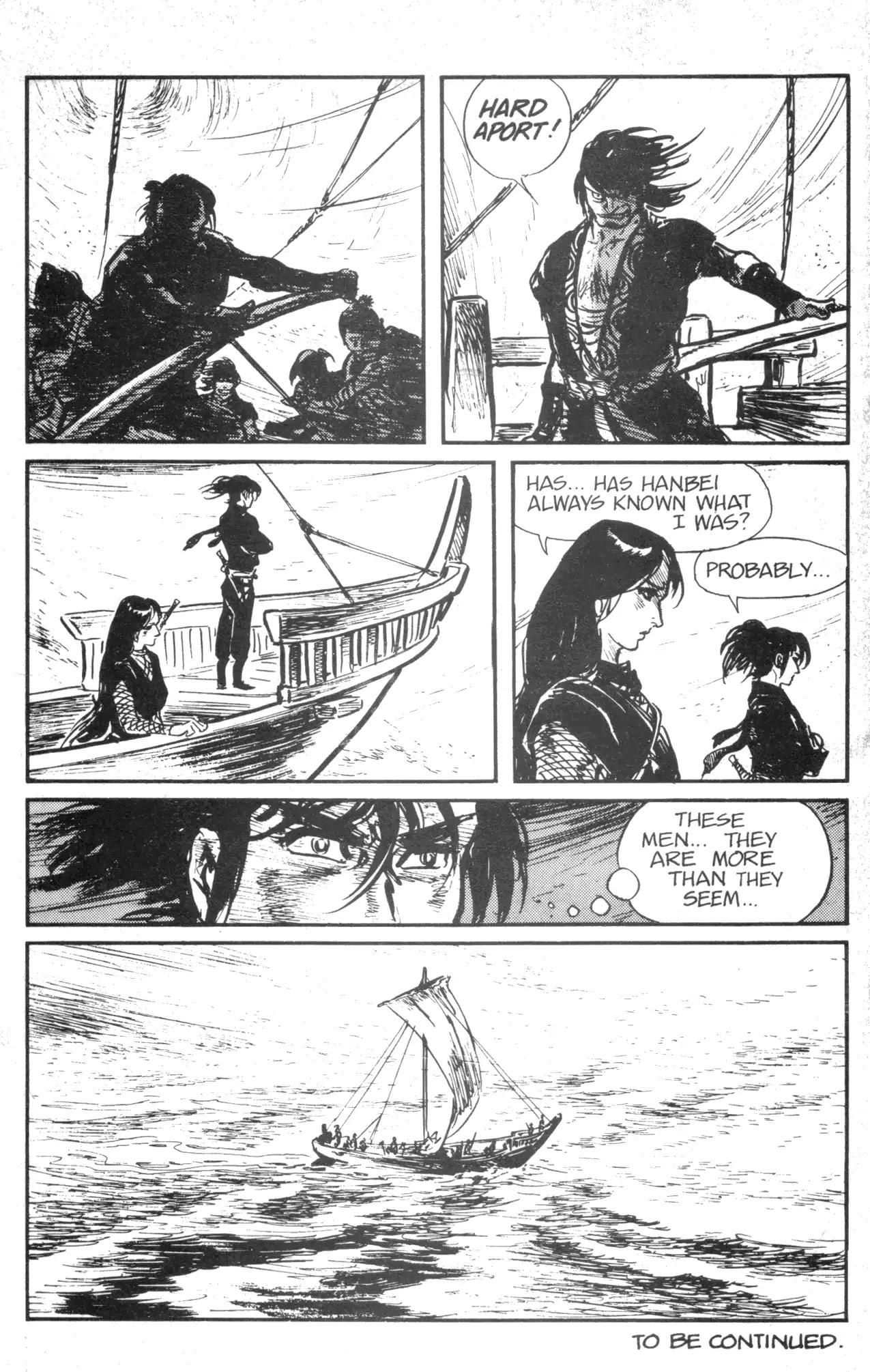 Kamui Gaiden Chapter 6 page 34 - Chapter 6: The Island of Sugaru: Chapter 3: Two Ninja (Part 2)