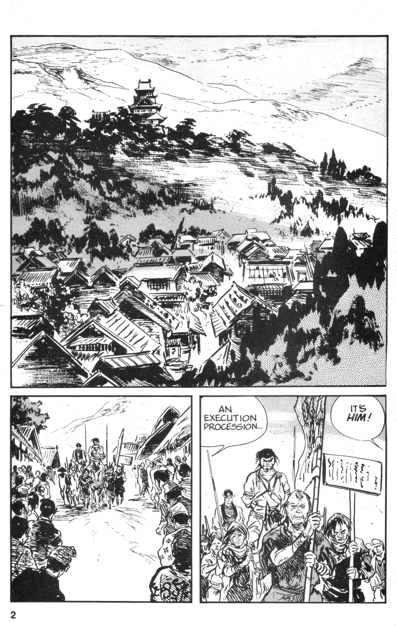 Kamui Gaiden Chapter 6 page 4 - Chapter 6: The Island of Sugaru: Chapter 3: Two Ninja (Part 2)