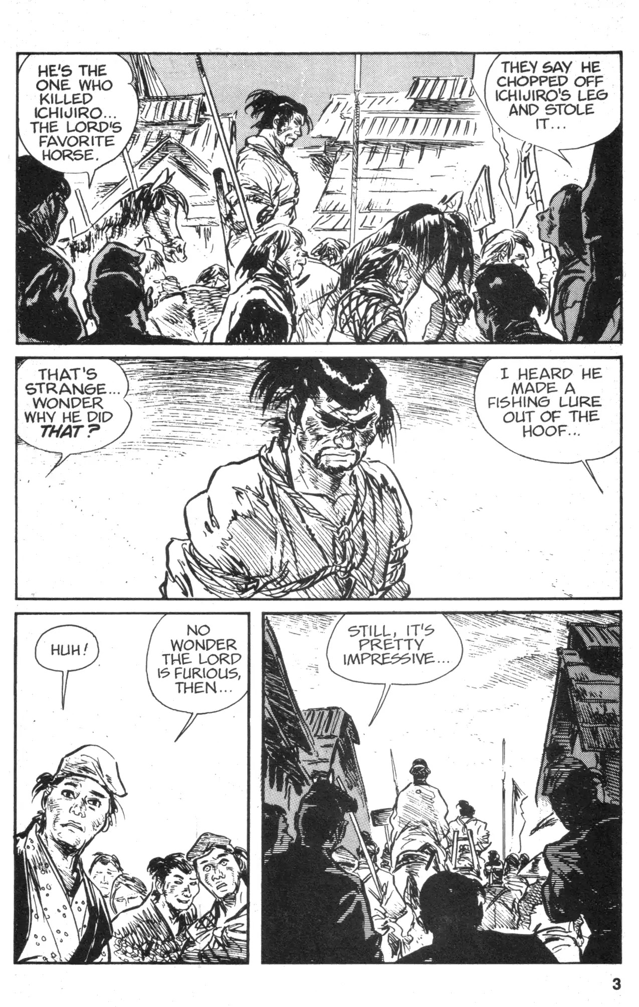Kamui Gaiden Chapter 6 page 5 - Chapter 6: The Island of Sugaru: Chapter 3: Two Ninja (Part 2)