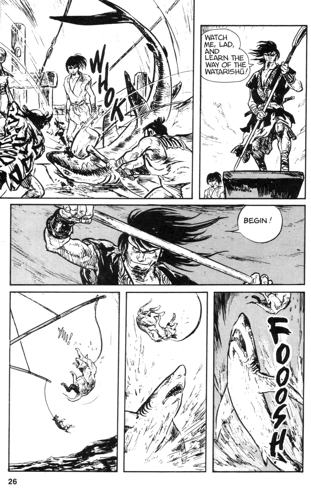 Kamui Gaiden Chapter 7 page 28 - Chapter 7: The Island of Sugaru: Chapter 4: The Shell of The Sun And Moon (Part 1)
