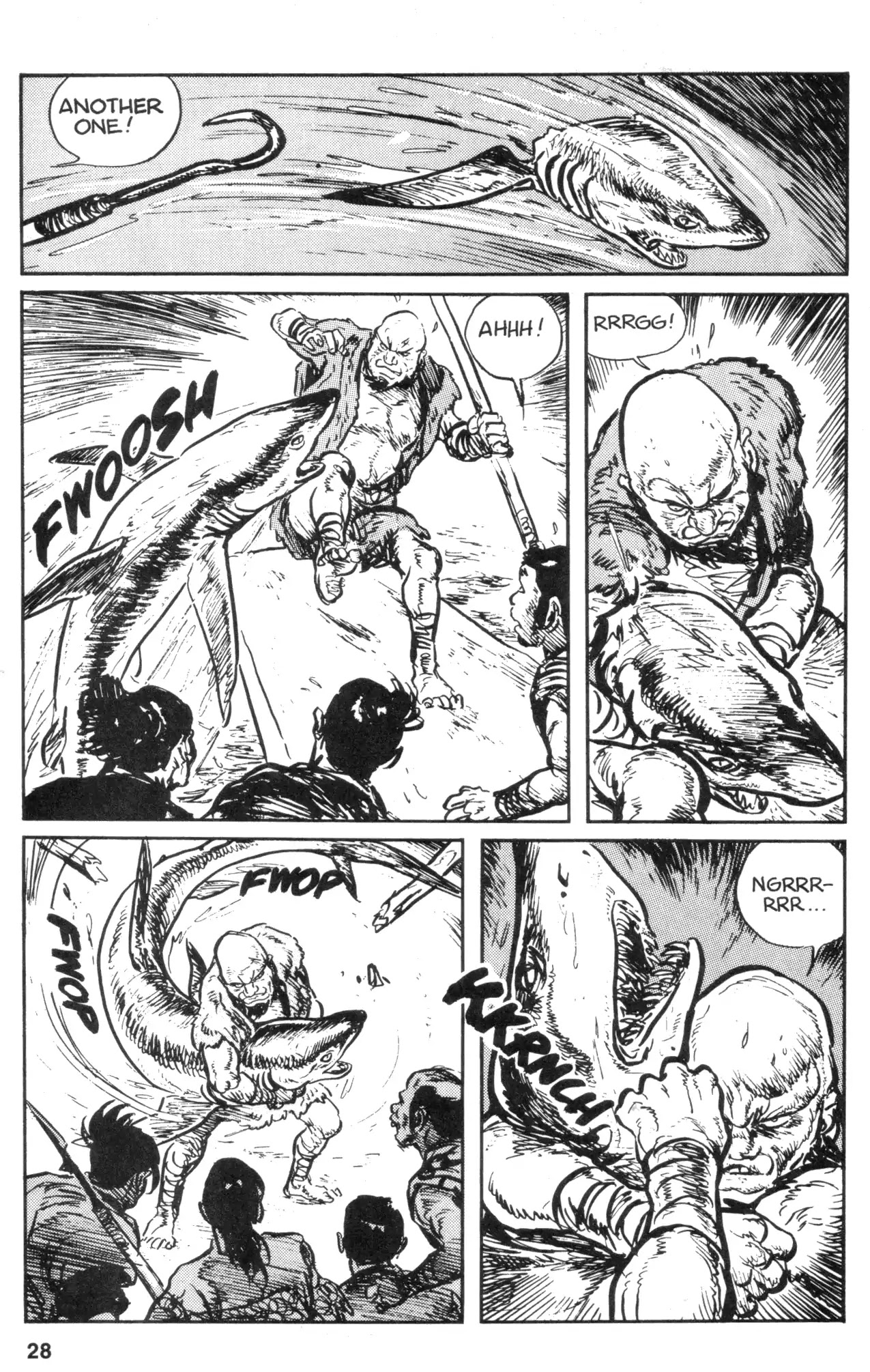 Kamui Gaiden Chapter 7 page 30 - Chapter 7: The Island of Sugaru: Chapter 4: The Shell of The Sun And Moon (Part 1)