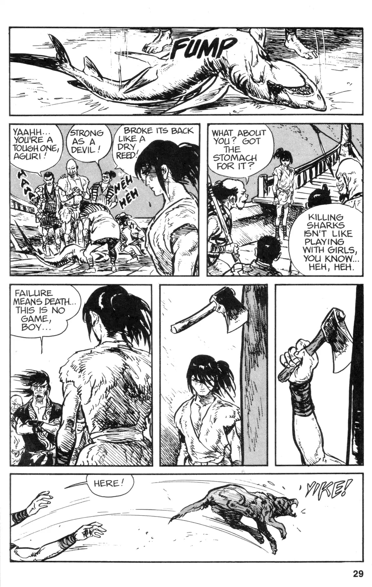 Kamui Gaiden Chapter 7 page 31 - Chapter 7: The Island of Sugaru: Chapter 4: The Shell of The Sun And Moon (Part 1)