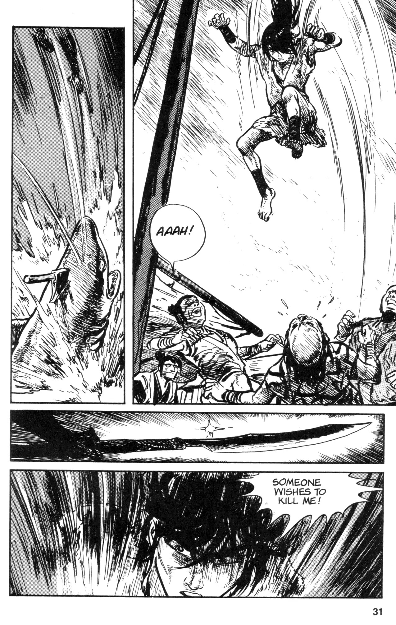 Kamui Gaiden Chapter 7 page 33 - Chapter 7: The Island of Sugaru: Chapter 4: The Shell of The Sun And Moon (Part 1)