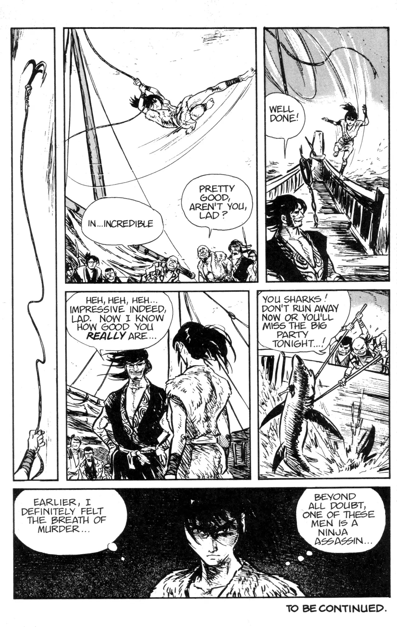 Kamui Gaiden Chapter 7 page 34 - Chapter 7: The Island of Sugaru: Chapter 4: The Shell of The Sun And Moon (Part 1)