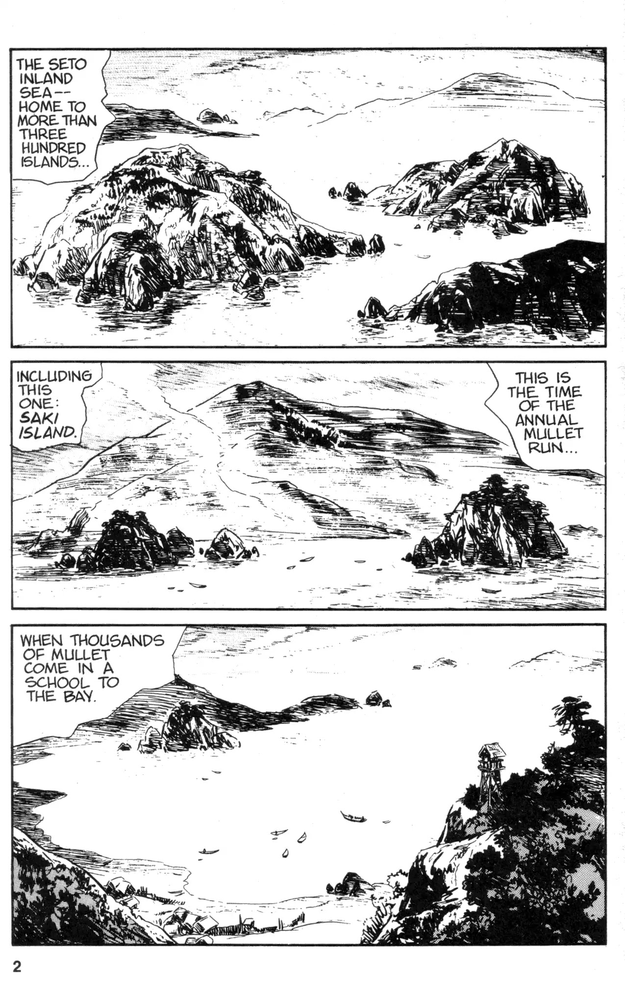 Kamui Gaiden Chapter 7 page 4 - Chapter 7: The Island of Sugaru: Chapter 4: The Shell of The Sun And Moon (Part 1)