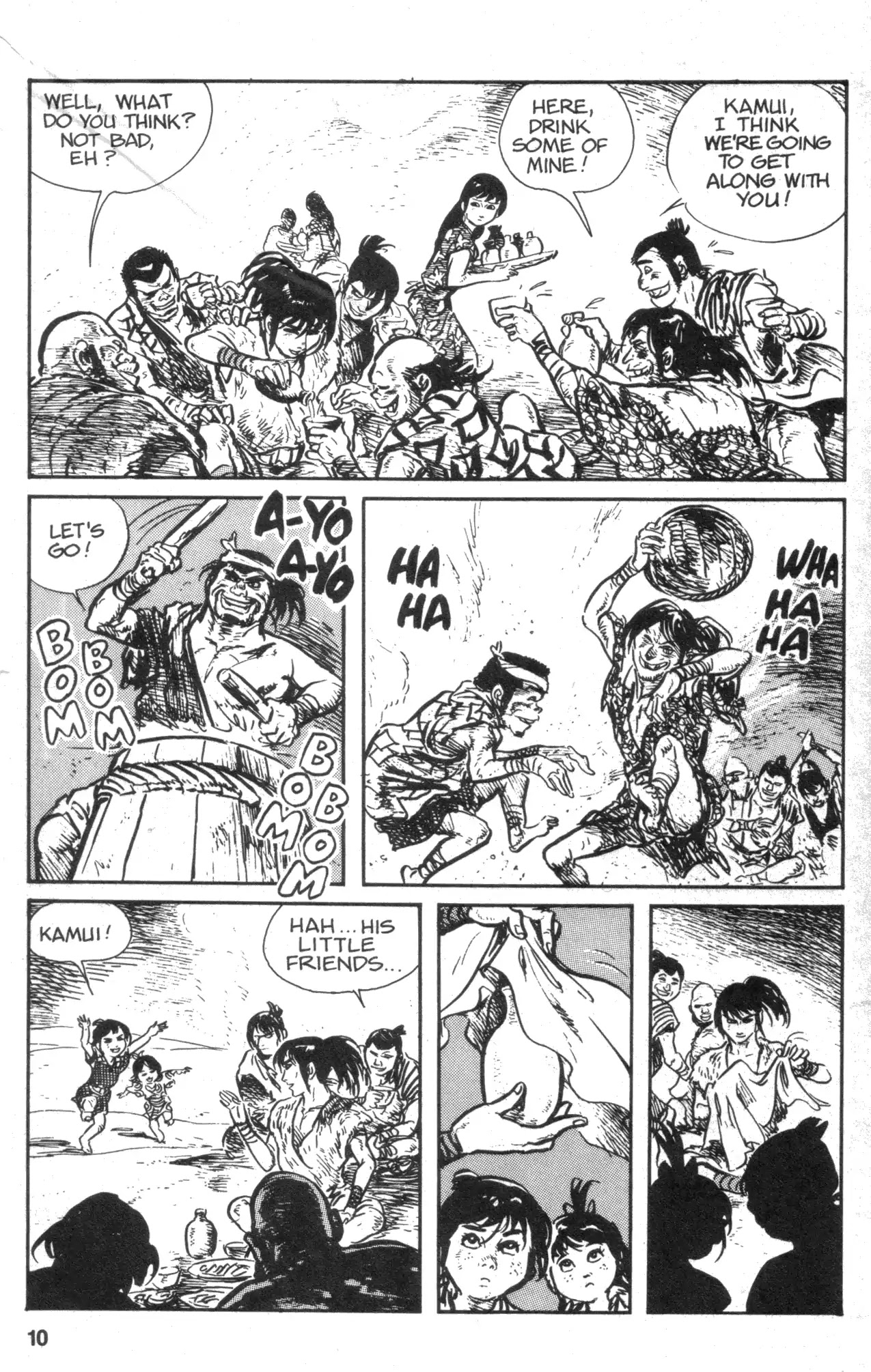 Kamui Gaiden Chapter 8 page 12 - Chapter 8: The Island of Sugaru: Chapter 4: The Shell of The Sun And Moon (Part 2)