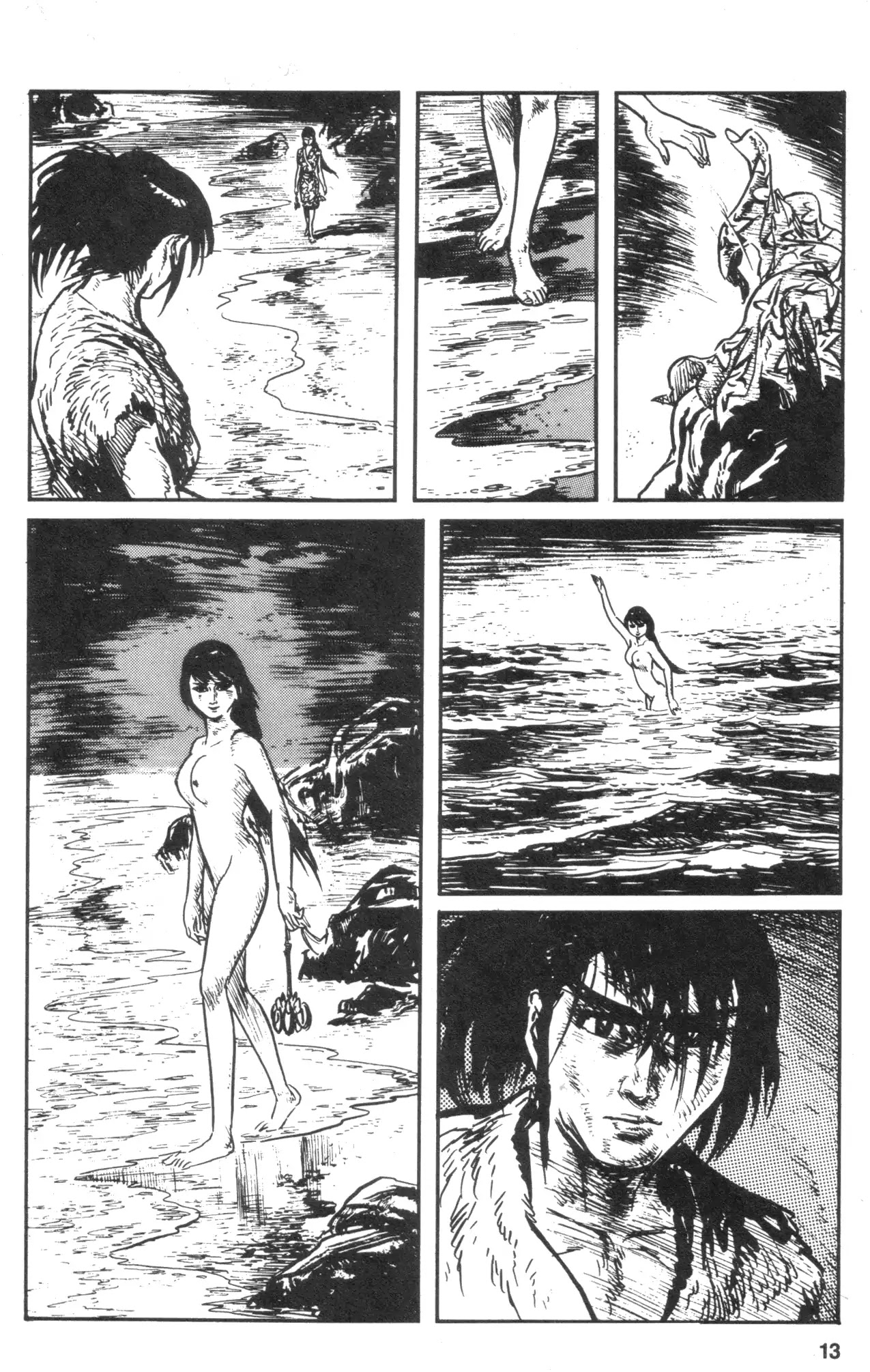 Kamui Gaiden Chapter 8 page 15 - Chapter 8: The Island of Sugaru: Chapter 4: The Shell of The Sun And Moon (Part 2)