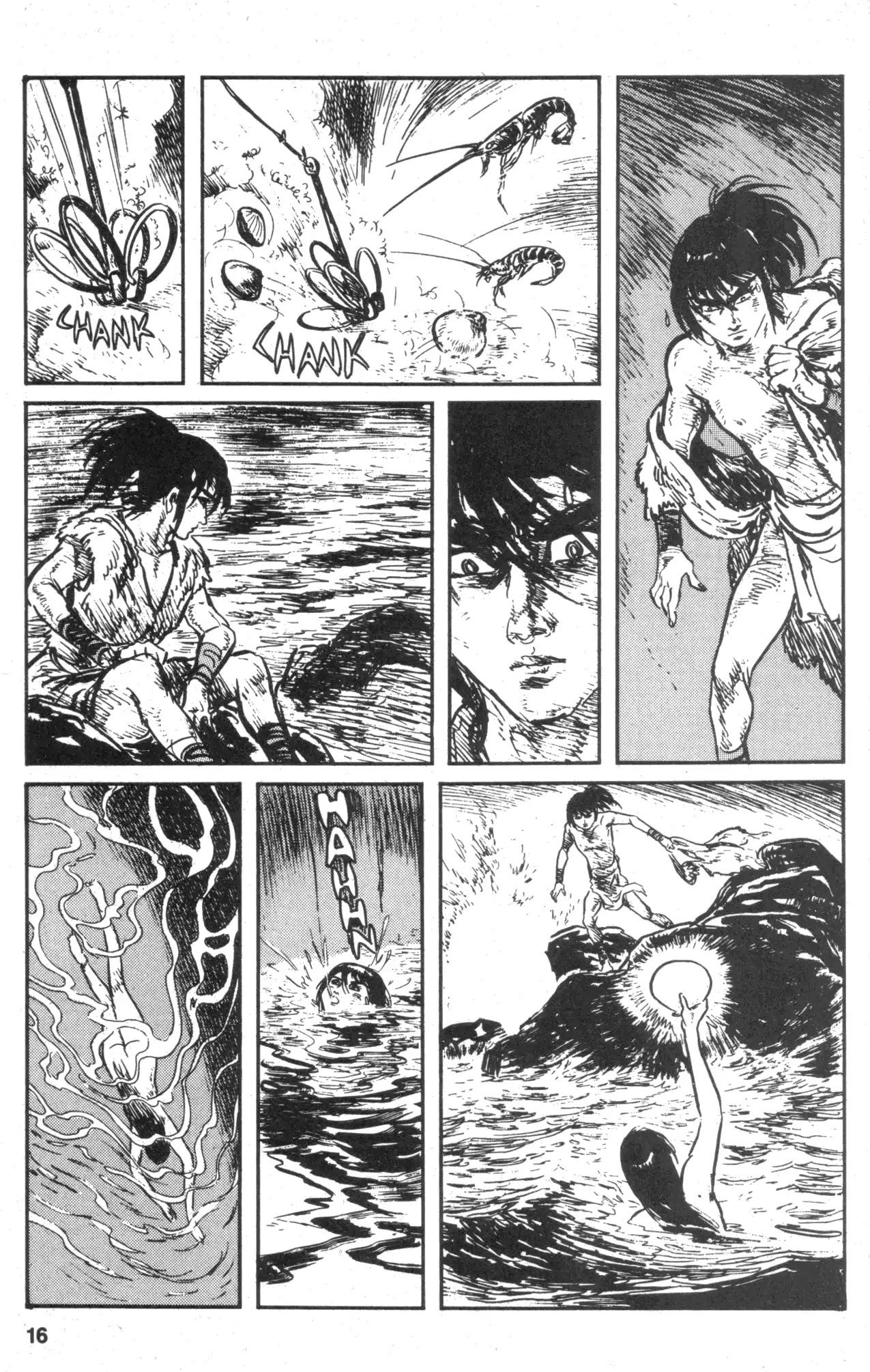 Kamui Gaiden Chapter 8 page 18 - Chapter 8: The Island of Sugaru: Chapter 4: The Shell of The Sun And Moon (Part 2)