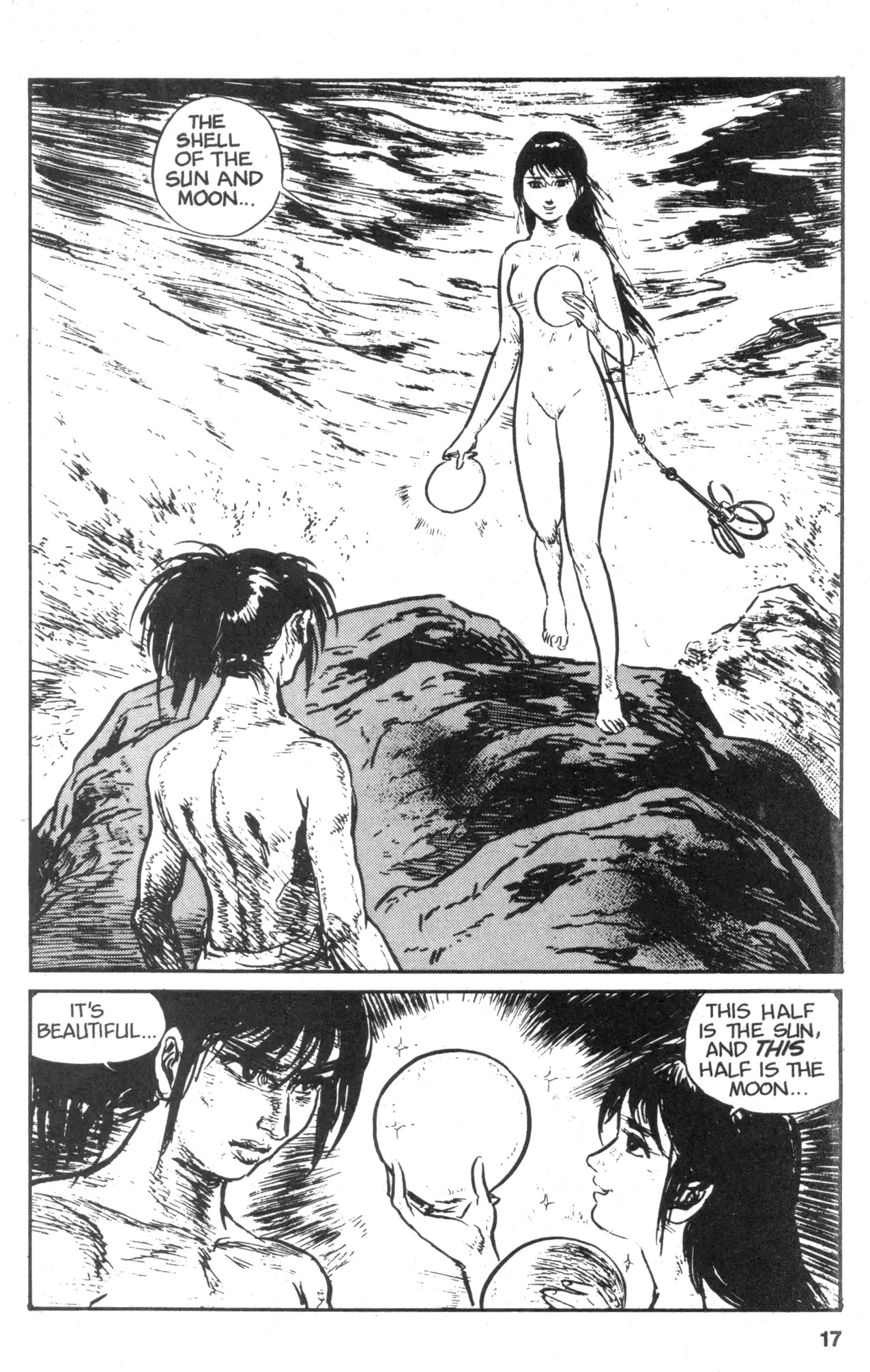 Kamui Gaiden Chapter 8 page 19 - Chapter 8: The Island of Sugaru: Chapter 4: The Shell of The Sun And Moon (Part 2)