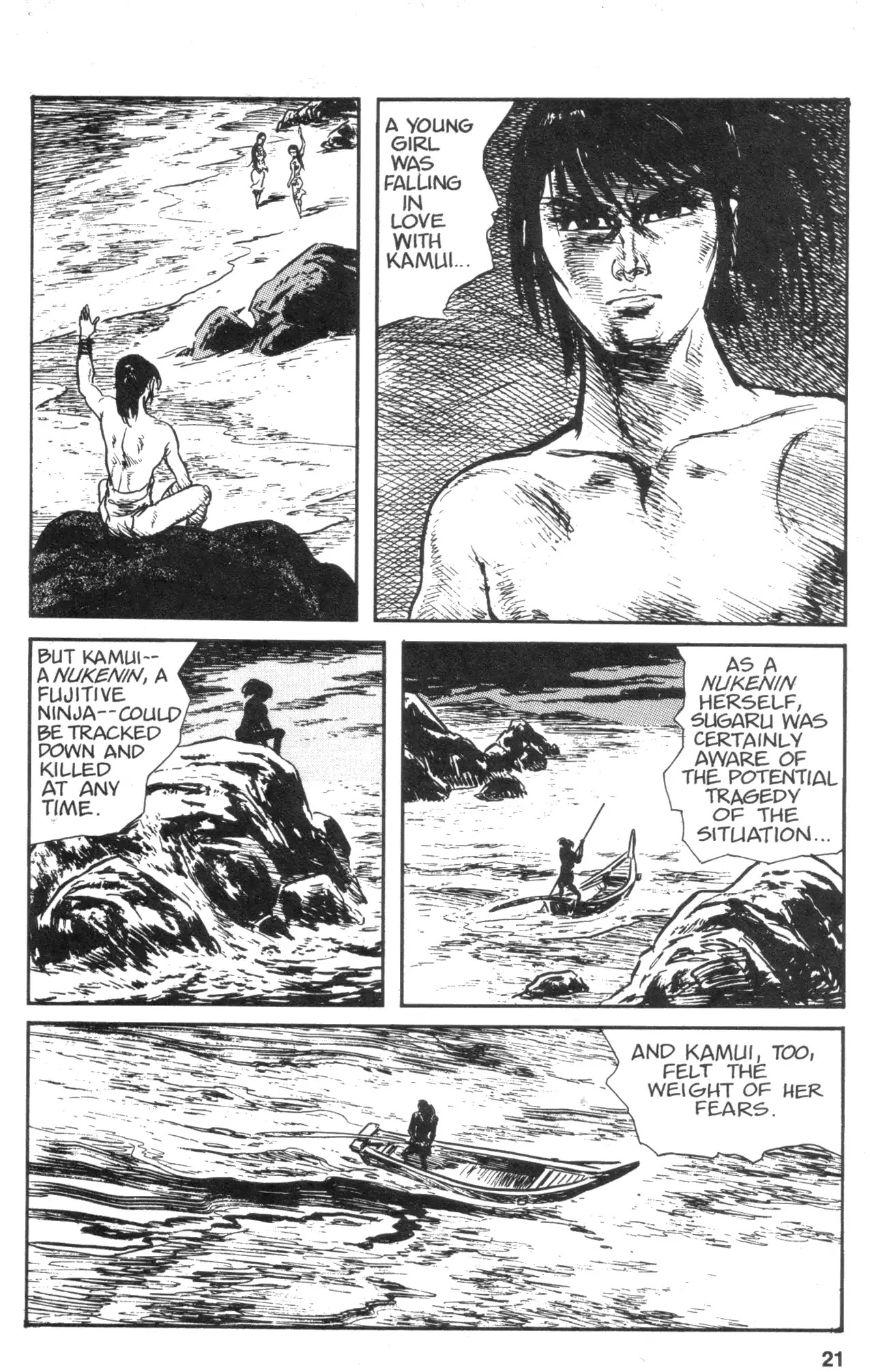 Kamui Gaiden Chapter 8 page 23 - Chapter 8: The Island of Sugaru: Chapter 4: The Shell of The Sun And Moon (Part 2)