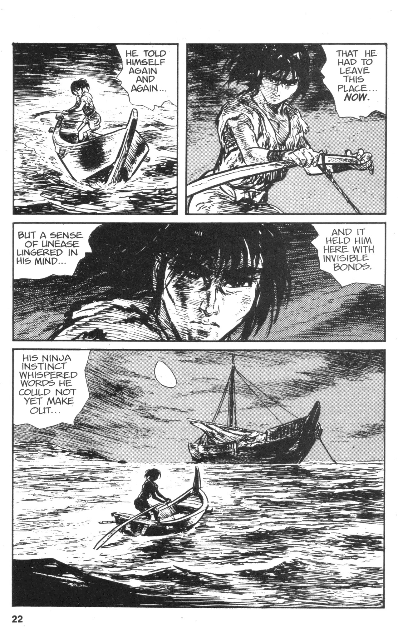 Kamui Gaiden Chapter 8 page 24 - Chapter 8: The Island of Sugaru: Chapter 4: The Shell of The Sun And Moon (Part 2)