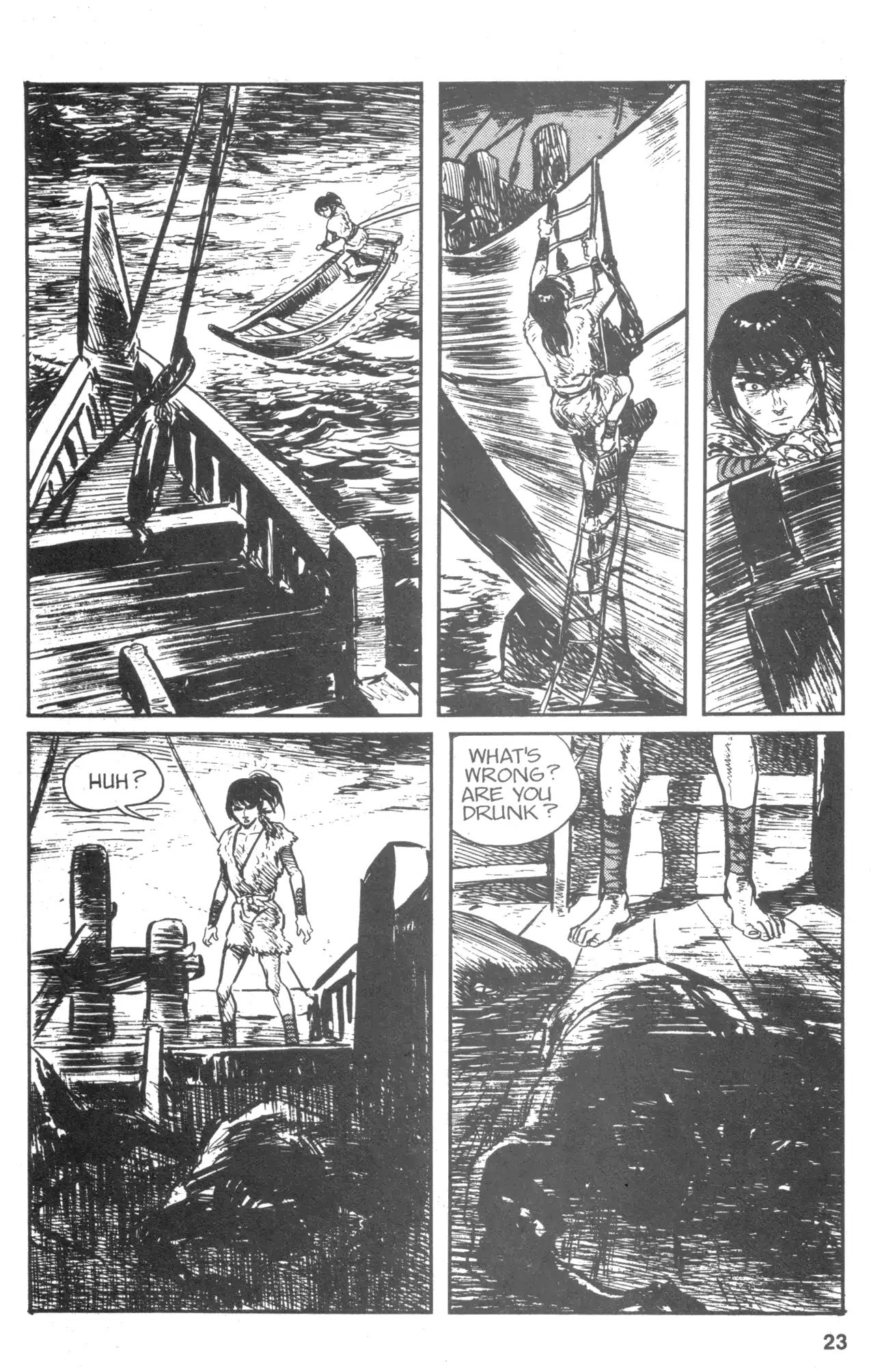 Kamui Gaiden Chapter 8 page 25 - Chapter 8: The Island of Sugaru: Chapter 4: The Shell of The Sun And Moon (Part 2)