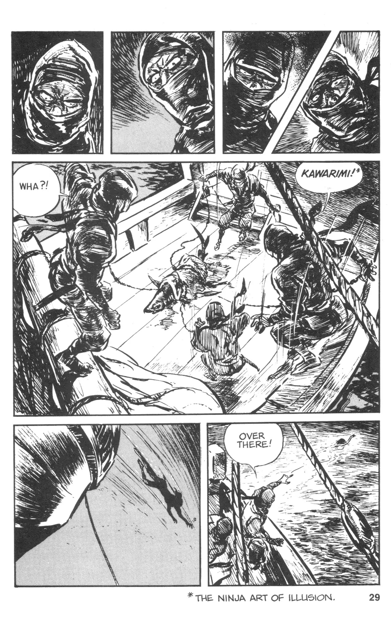 Kamui Gaiden Chapter 8 page 31 - Chapter 8: The Island of Sugaru: Chapter 4: The Shell of The Sun And Moon (Part 2)