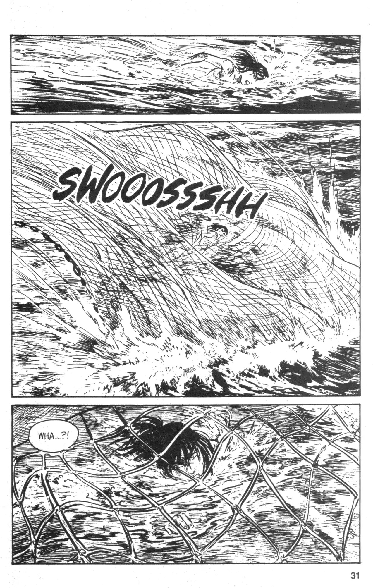 Kamui Gaiden Chapter 8 page 33 - Chapter 8: The Island of Sugaru: Chapter 4: The Shell of The Sun And Moon (Part 2)