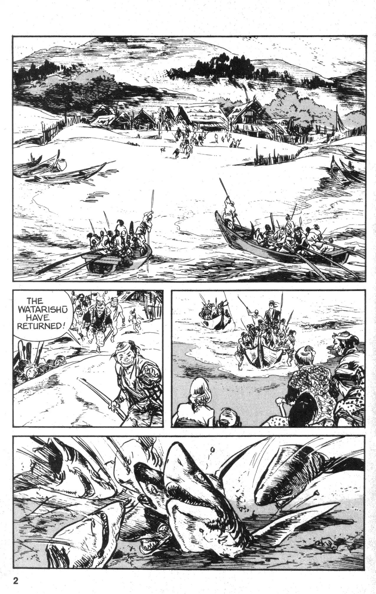 Kamui Gaiden Chapter 8 page 4 - Chapter 8: The Island of Sugaru: Chapter 4: The Shell of The Sun And Moon (Part 2)