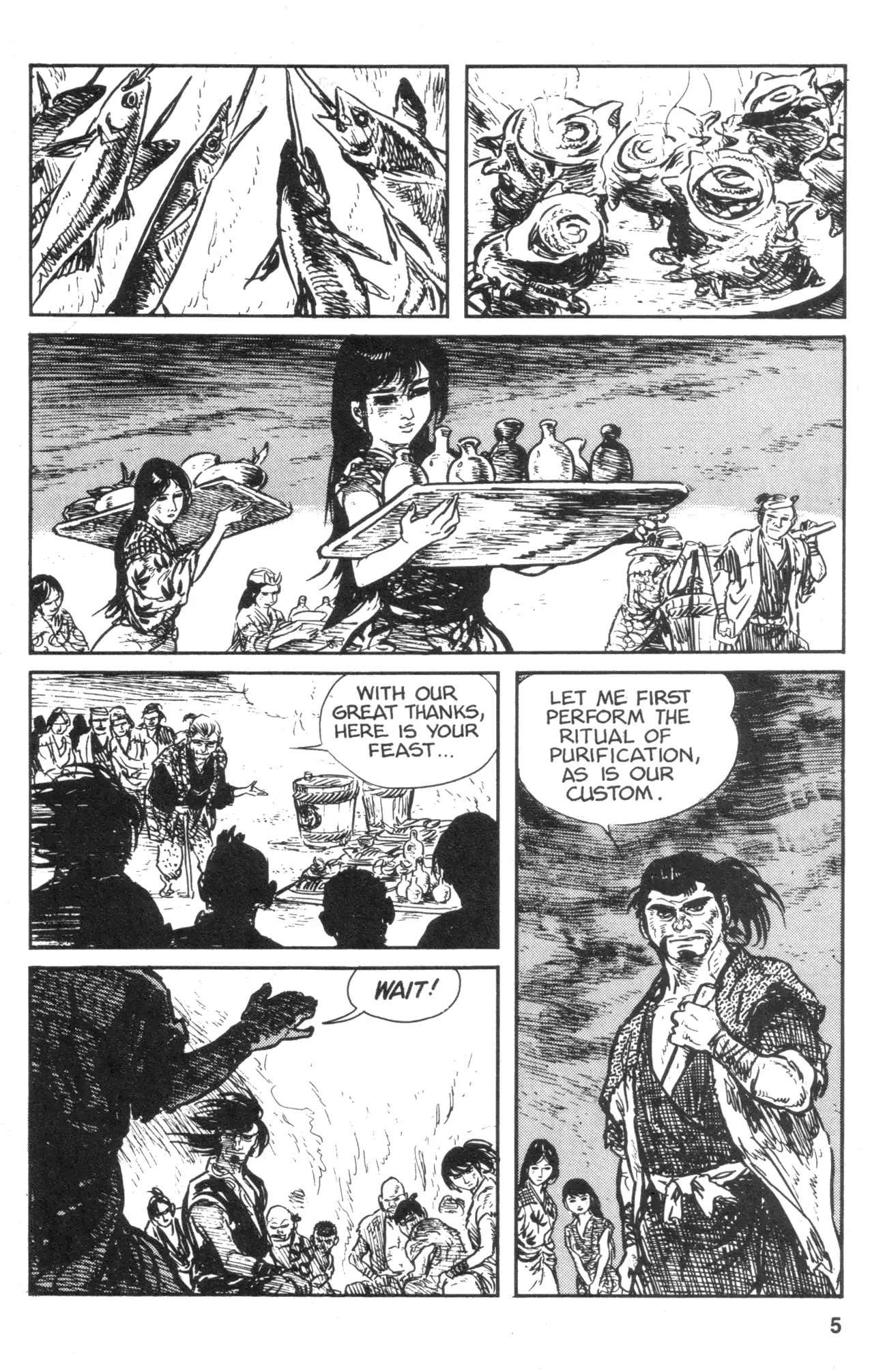 Kamui Gaiden Chapter 8 page 7 - Chapter 8: The Island of Sugaru: Chapter 4: The Shell of The Sun And Moon (Part 2)