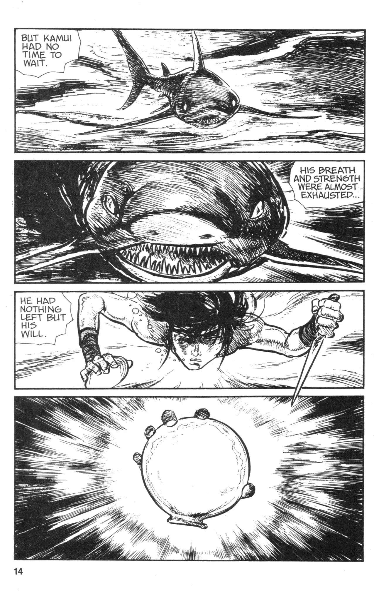Kamui Gaiden Chapter 9 page 16 - Chapter 9: The Island of Sugaru: Chapter 4: The Shell of The Sun And Moon (Part 3)