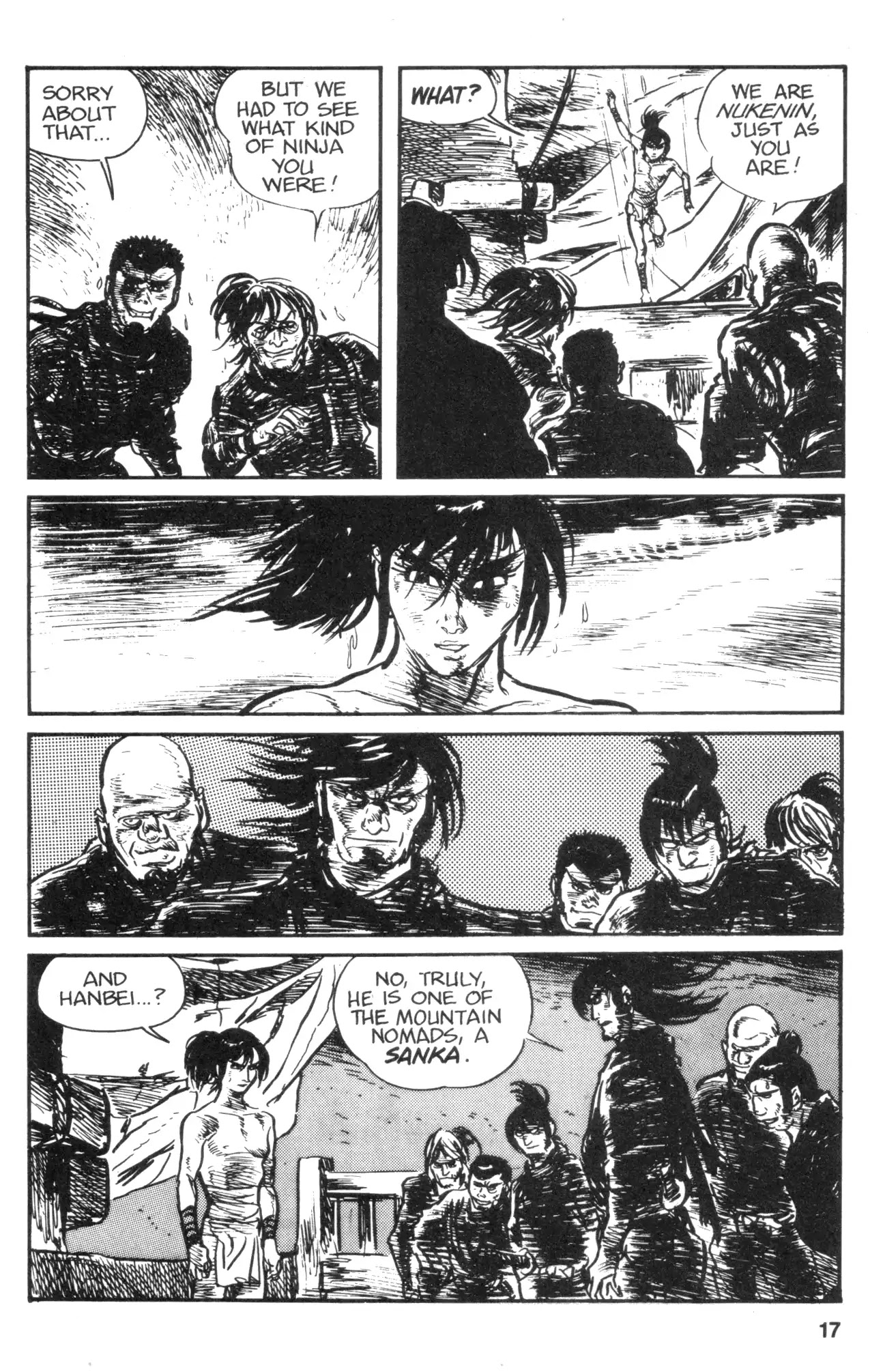 Kamui Gaiden Chapter 9 page 19 - Chapter 9: The Island of Sugaru: Chapter 4: The Shell of The Sun And Moon (Part 3)
