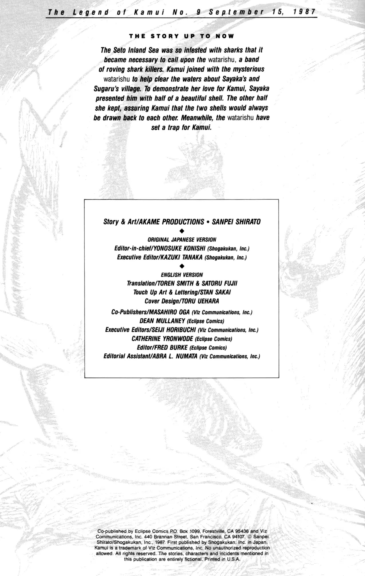 Kamui Gaiden Chapter 9 page 2 - Chapter 9: The Island of Sugaru: Chapter 4: The Shell of The Sun And Moon (Part 3)