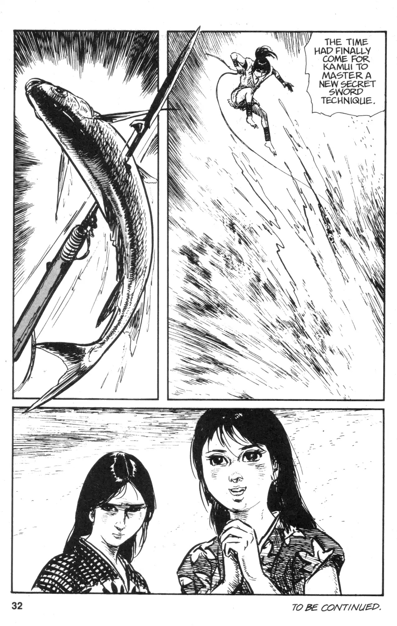 Kamui Gaiden Chapter 9 page 34 - Chapter 9: The Island of Sugaru: Chapter 4: The Shell of The Sun And Moon (Part 3)