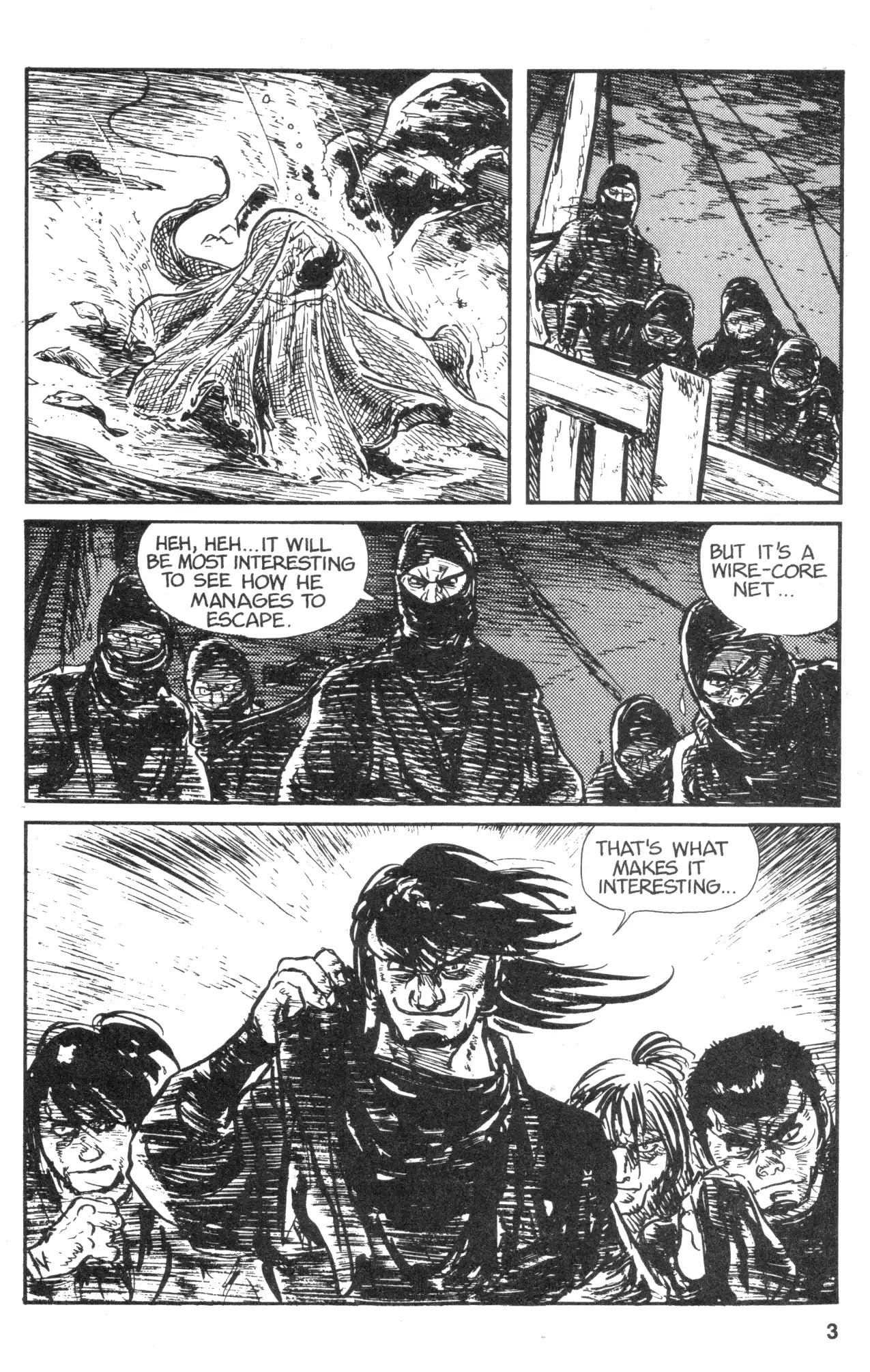 Kamui Gaiden Chapter 9 page 5 - Chapter 9: The Island of Sugaru: Chapter 4: The Shell of The Sun And Moon (Part 3)