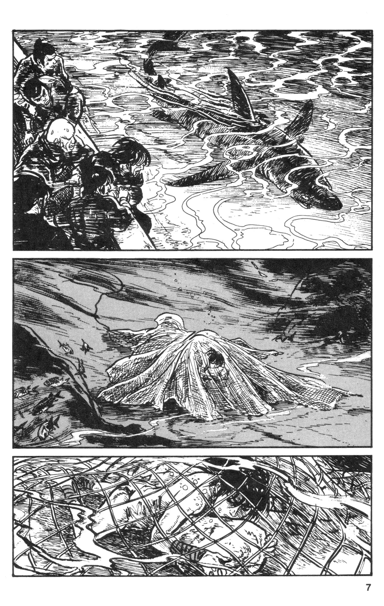 Kamui Gaiden Chapter 9 page 9 - Chapter 9: The Island of Sugaru: Chapter 4: The Shell of The Sun And Moon (Part 3)