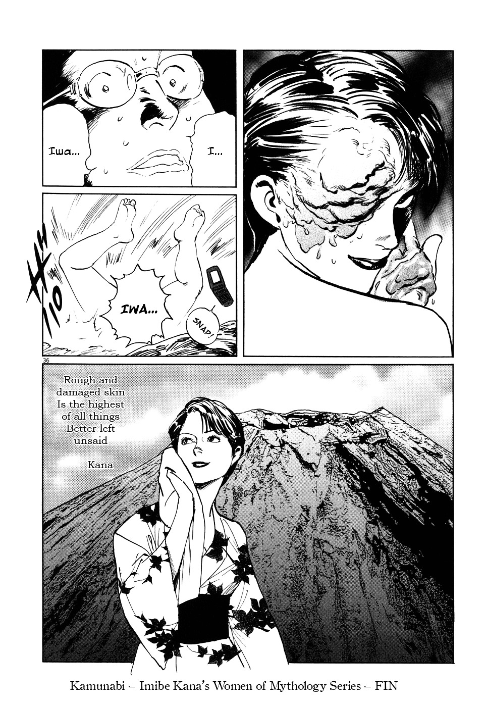 Kamunabi Chapter 6 page 36 - Chapter 6 : The Flower and the Rock [End]