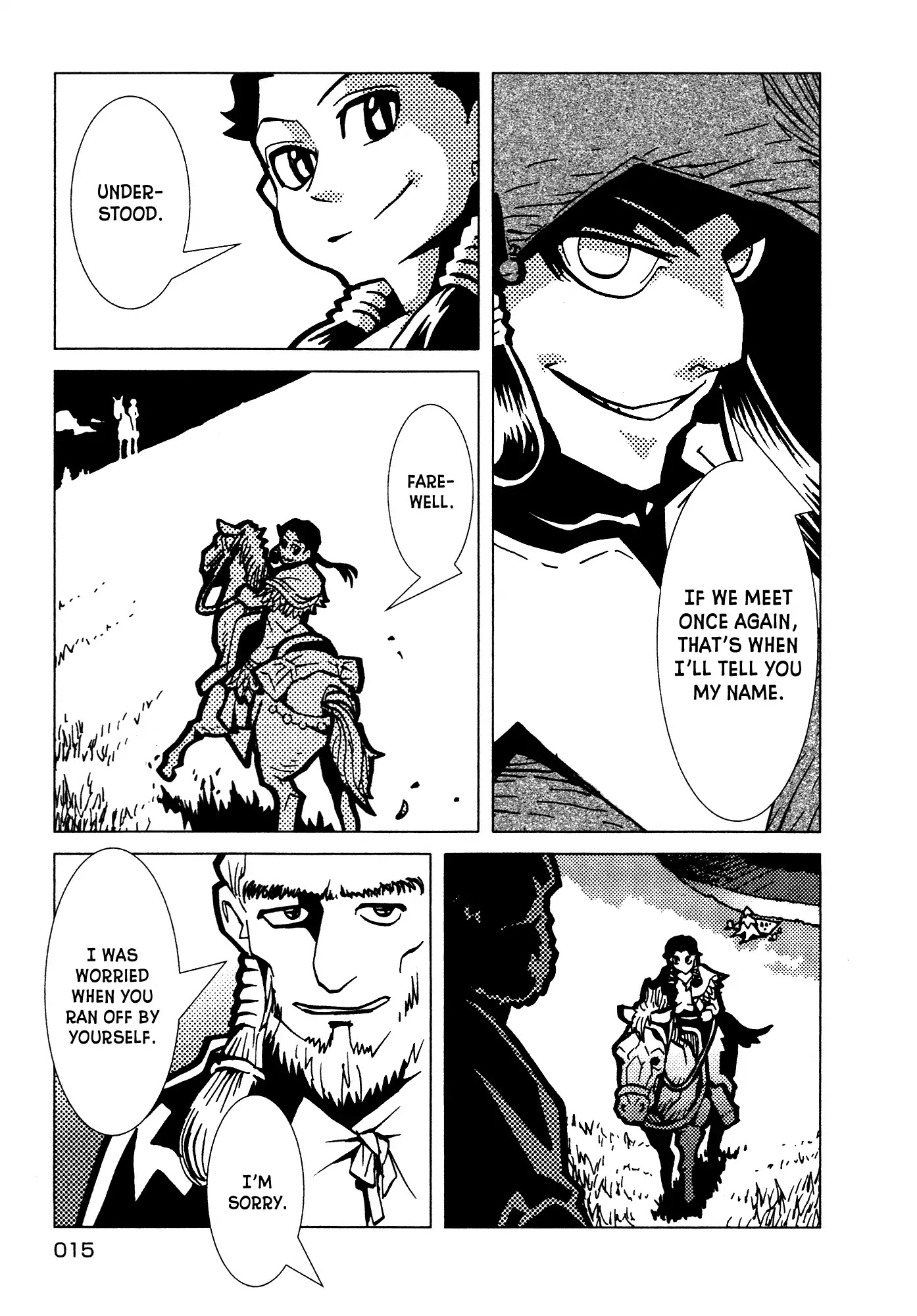 Kamuya Ride Chapter 1 page 15 - Chapter 1: Exiler of the Gods/ The Warrior Who Closes the Gate