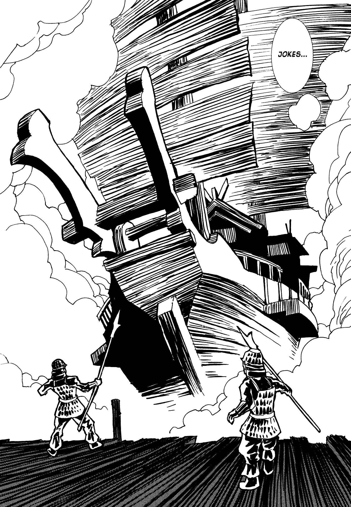Kamuya Ride Chapter 12 page 11 - Chapter 12: Black Shield Unit / The Assailing Fog