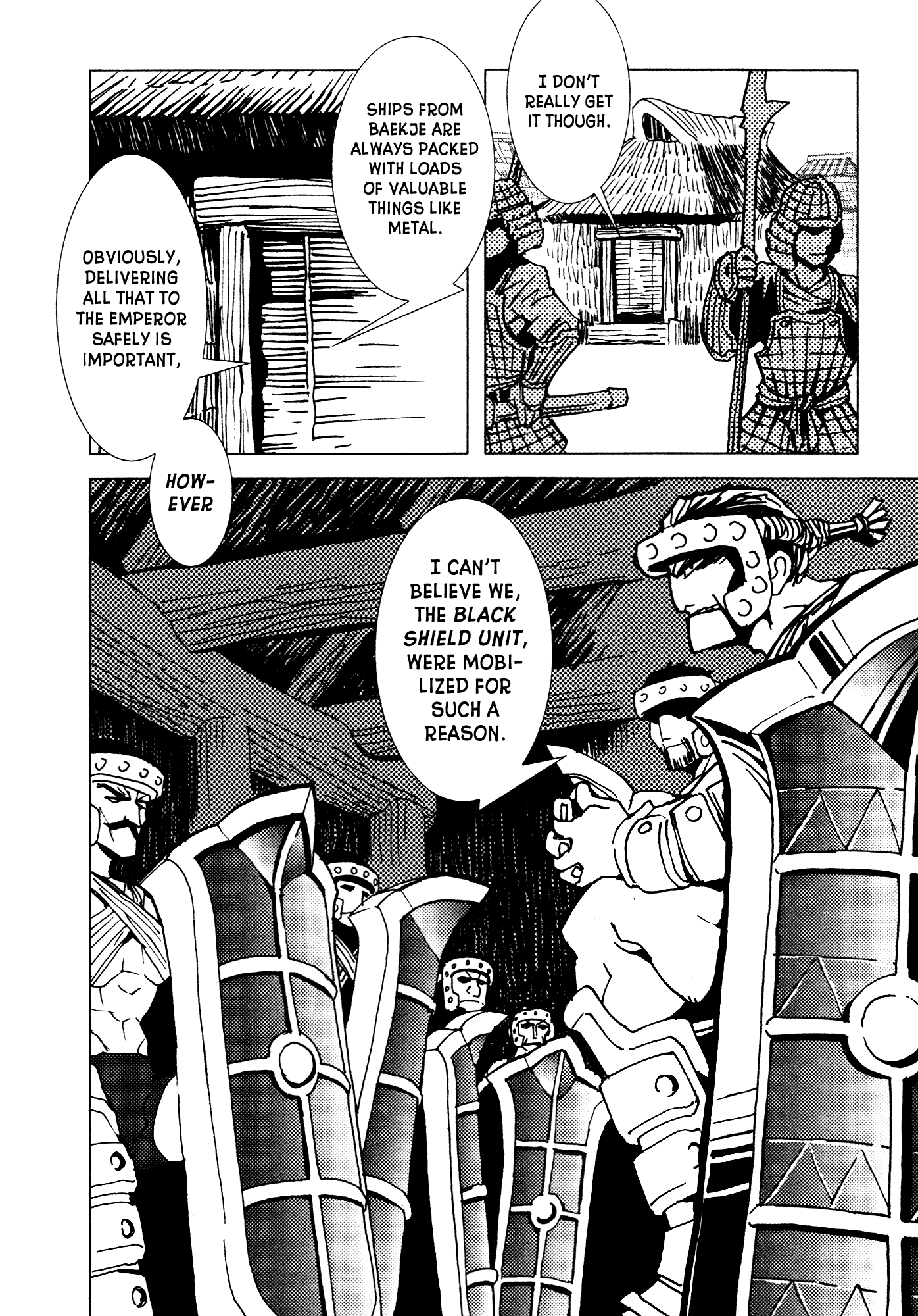 Kamuya Ride Chapter 12 page 6 - Chapter 12: Black Shield Unit / The Assailing Fog