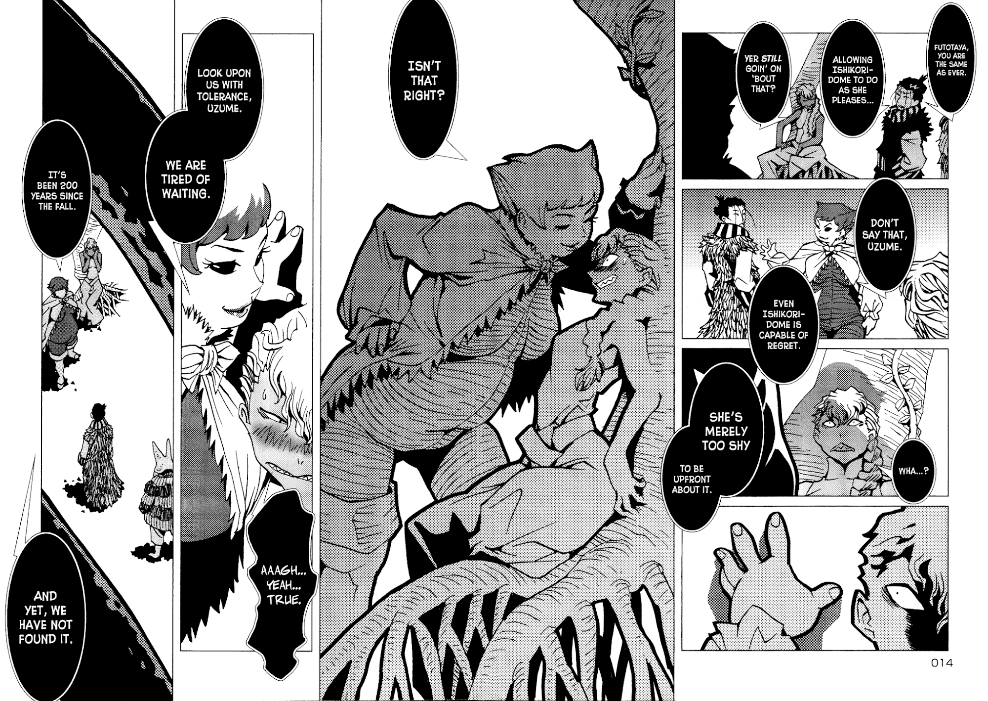 Kamuya Ride Chapter 15 page 14 - Chapter 15: Flowers in the Snow / Quaking Mountain