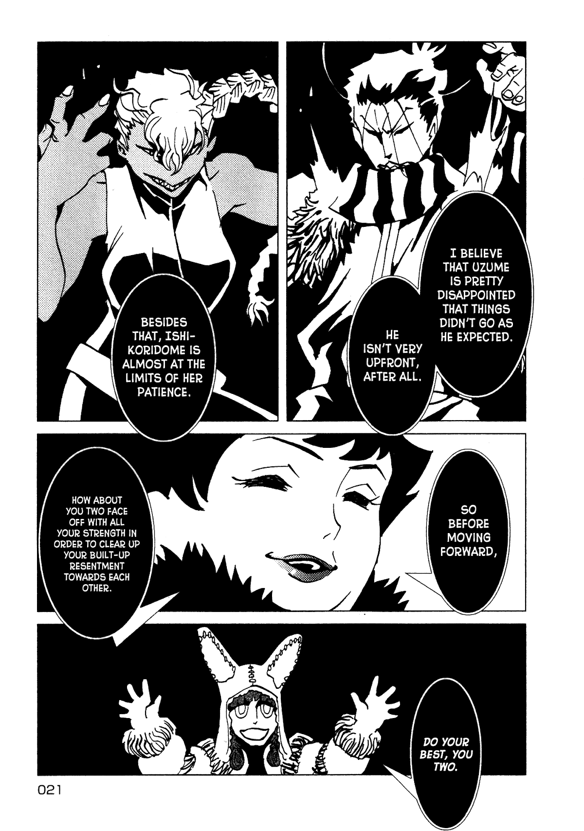 Kamuya Ride Chapter 15 page 20 - Chapter 15: Flowers in the Snow / Quaking Mountain