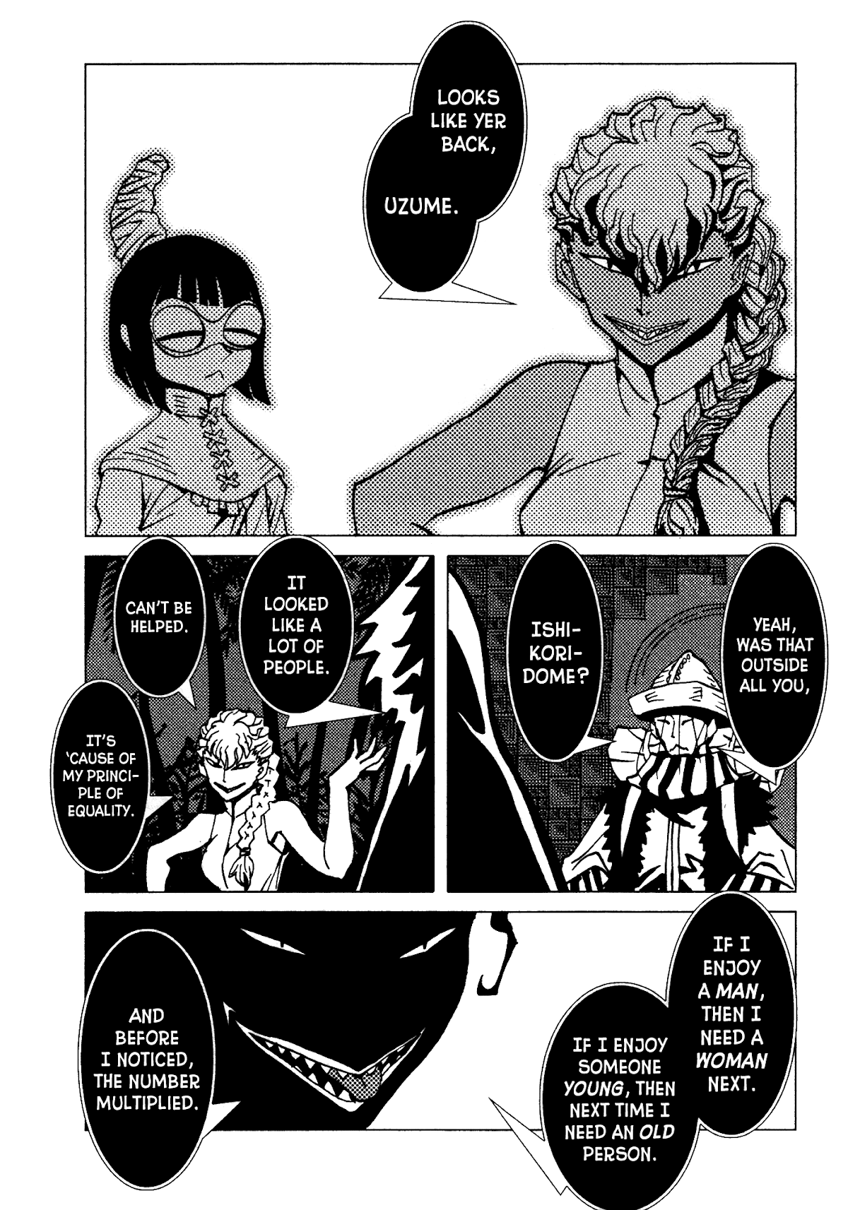 Kamuya Ride Chapter 15 page 8 - Chapter 15: Flowers in the Snow / Quaking Mountain