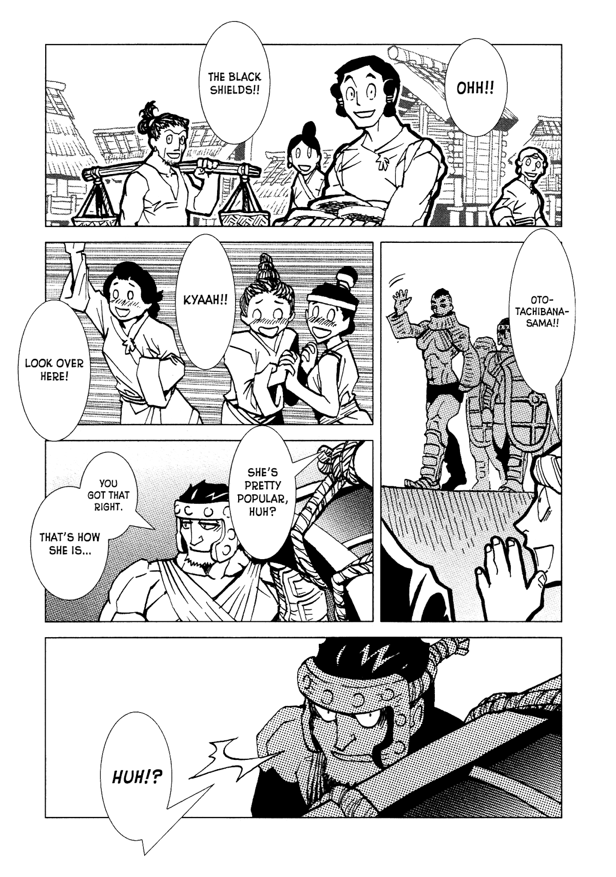 Kamuya Ride Chapter 16 page 4 - Chapter 16: In Yamato / Those Encountered