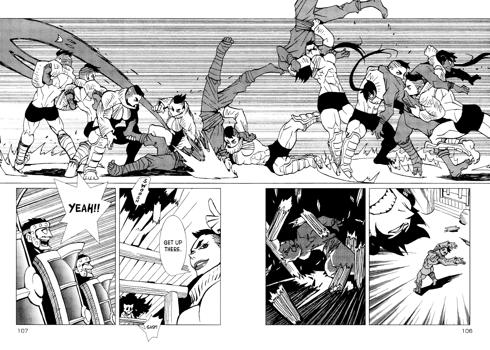 Kamuya Ride Chapter 18 page 11 - Chapter 18: Encirclement / Cluster of Shields