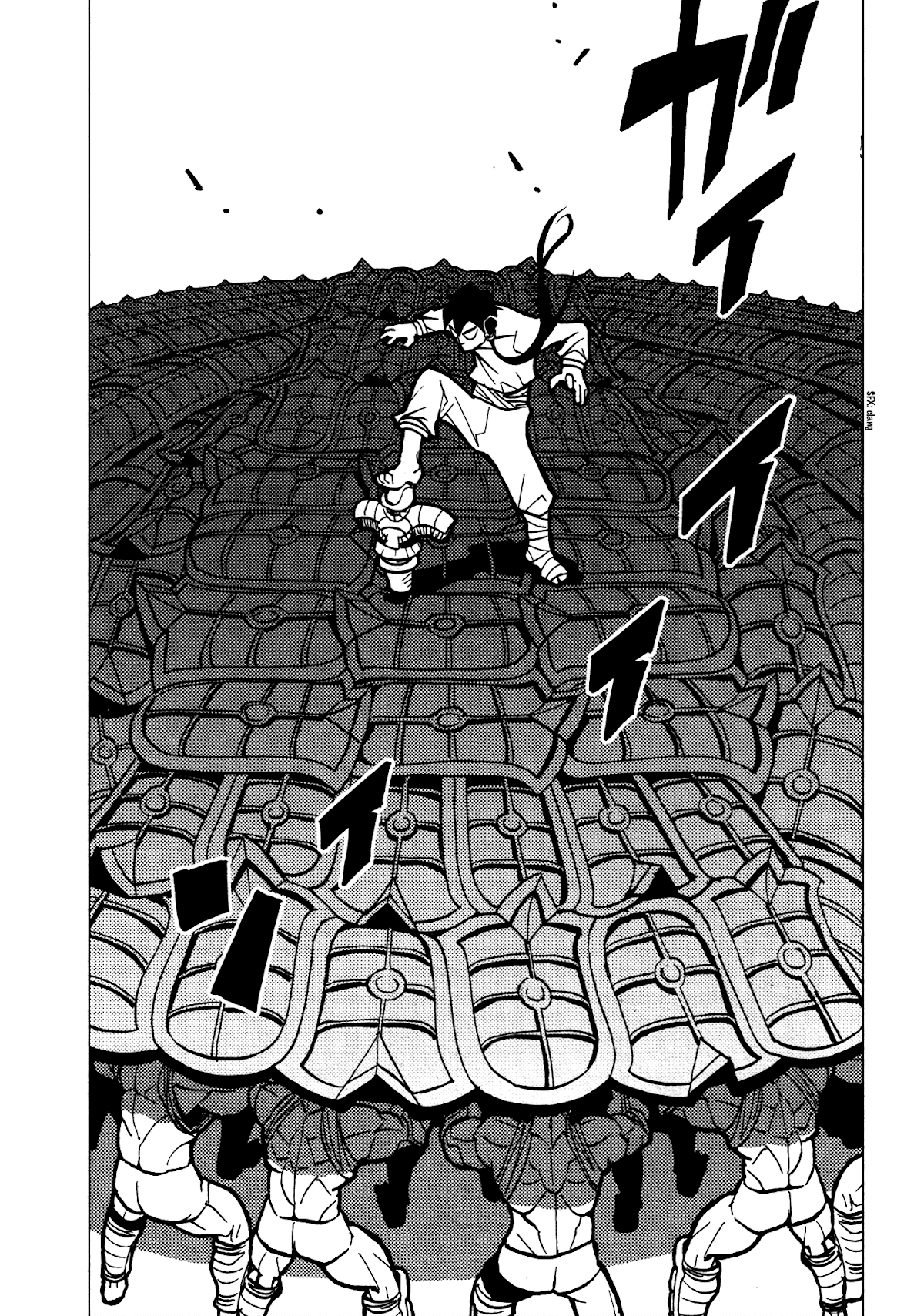 Kamuya Ride Chapter 18 page 14 - Chapter 18: Encirclement / Cluster of Shields