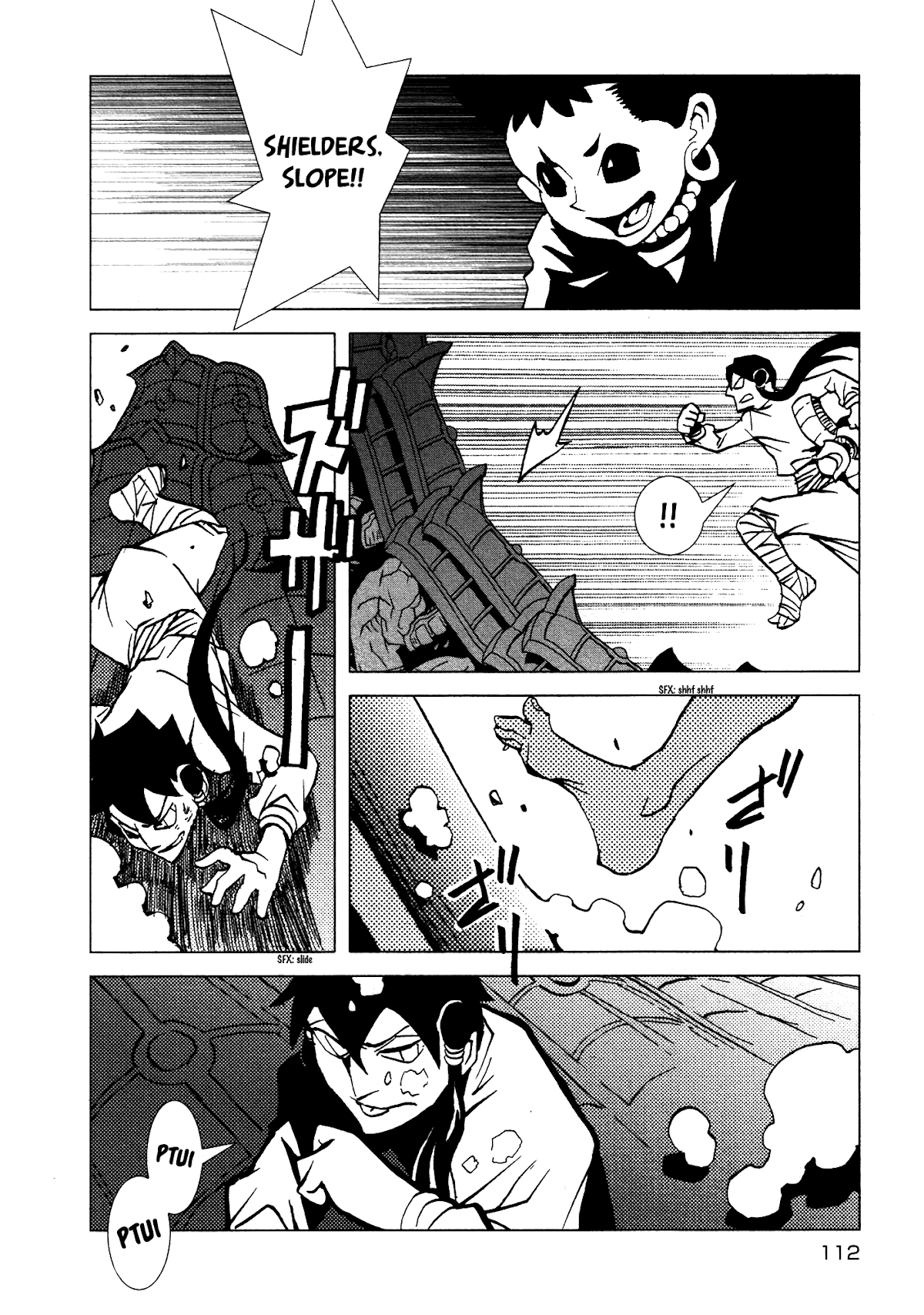 Kamuya Ride Chapter 18 page 16 - Chapter 18: Encirclement / Cluster of Shields
