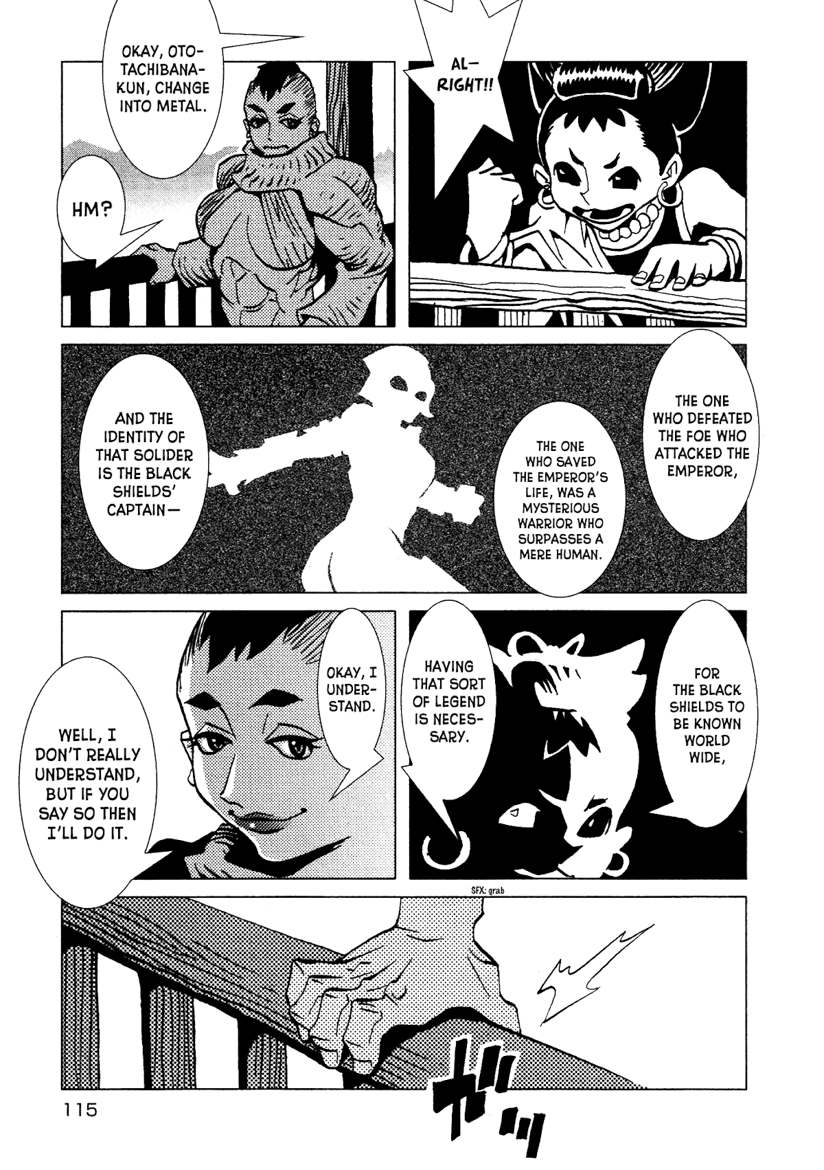 Kamuya Ride Chapter 18 page 19 - Chapter 18: Encirclement / Cluster of Shields