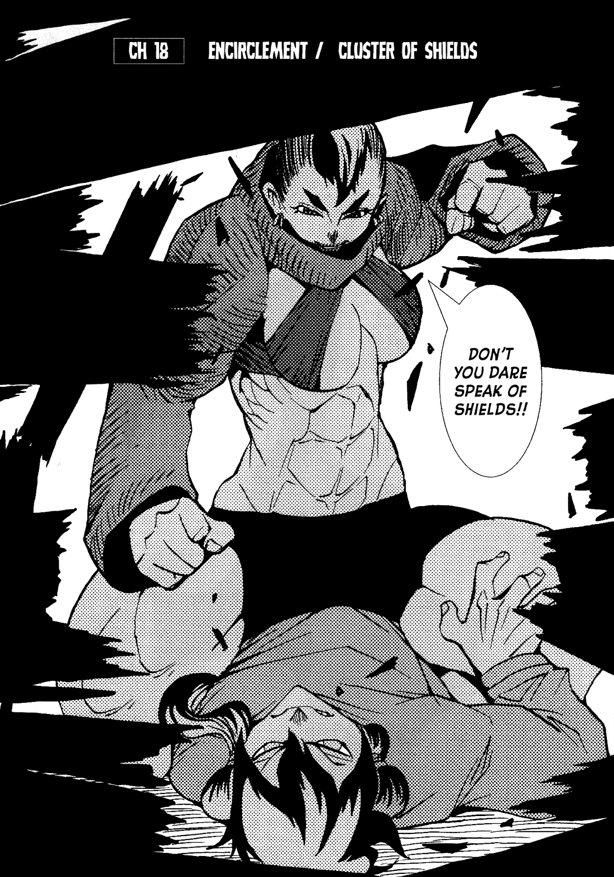 Kamuya Ride Chapter 18 page 2 - Chapter 18: Encirclement / Cluster of Shields