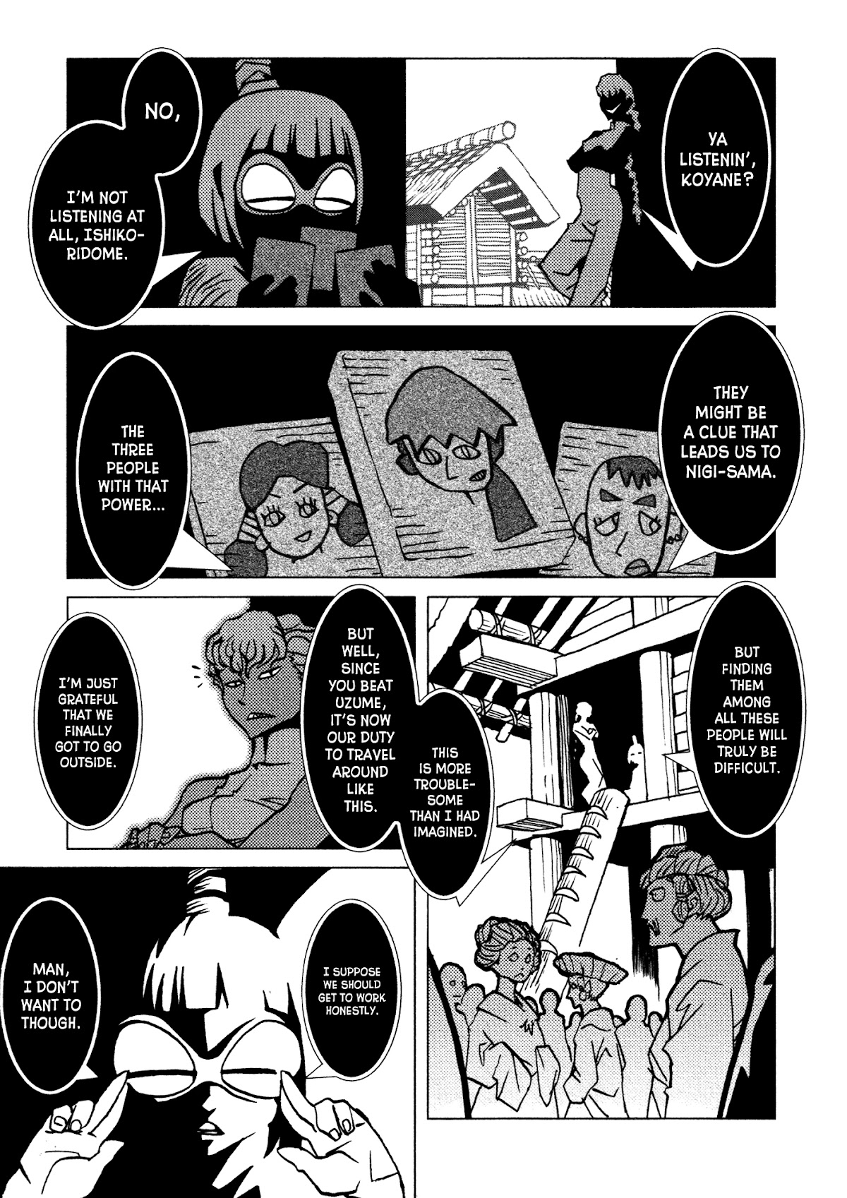 Kamuya Ride Chapter 19 page 4 - Chapter 19: The Search / Stolen Vision