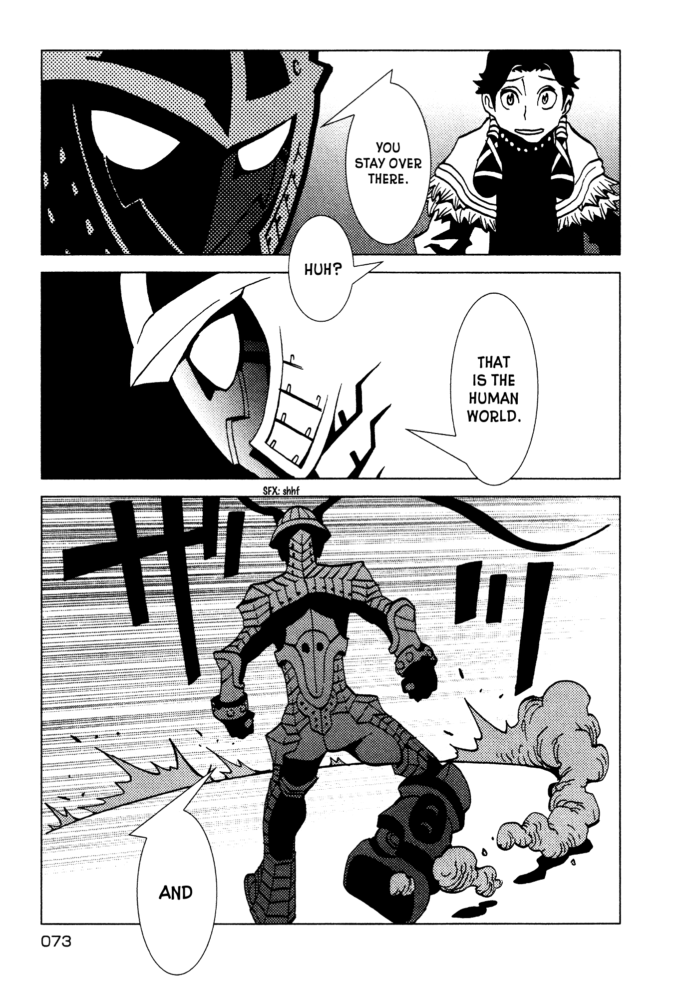 Kamuya Ride Chapter 2 page 27 - Chapter 2: The Earthly Deities / The Mixed Earth