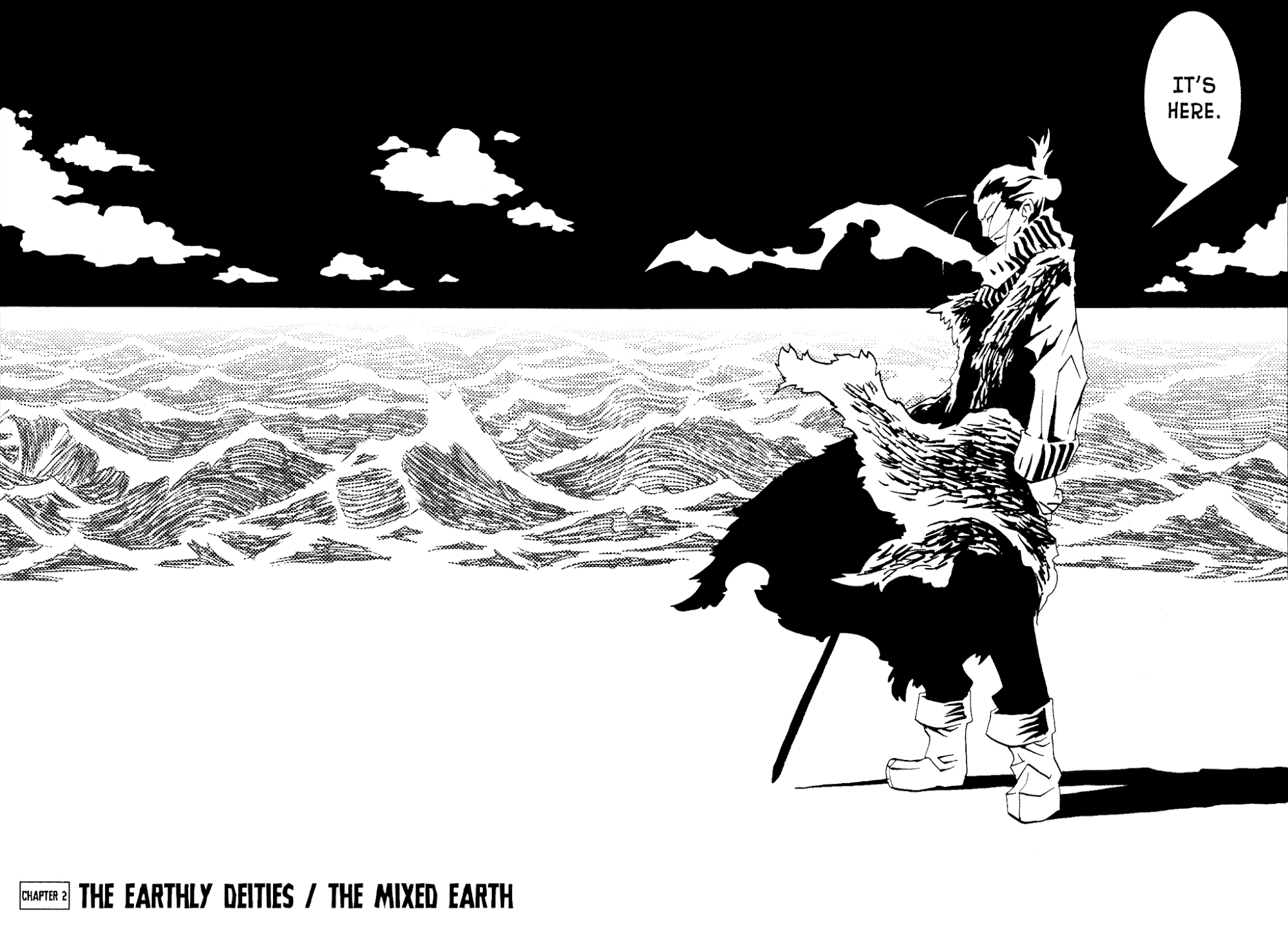 Kamuya Ride Chapter 2 page 3 - Chapter 2: The Earthly Deities / The Mixed Earth
