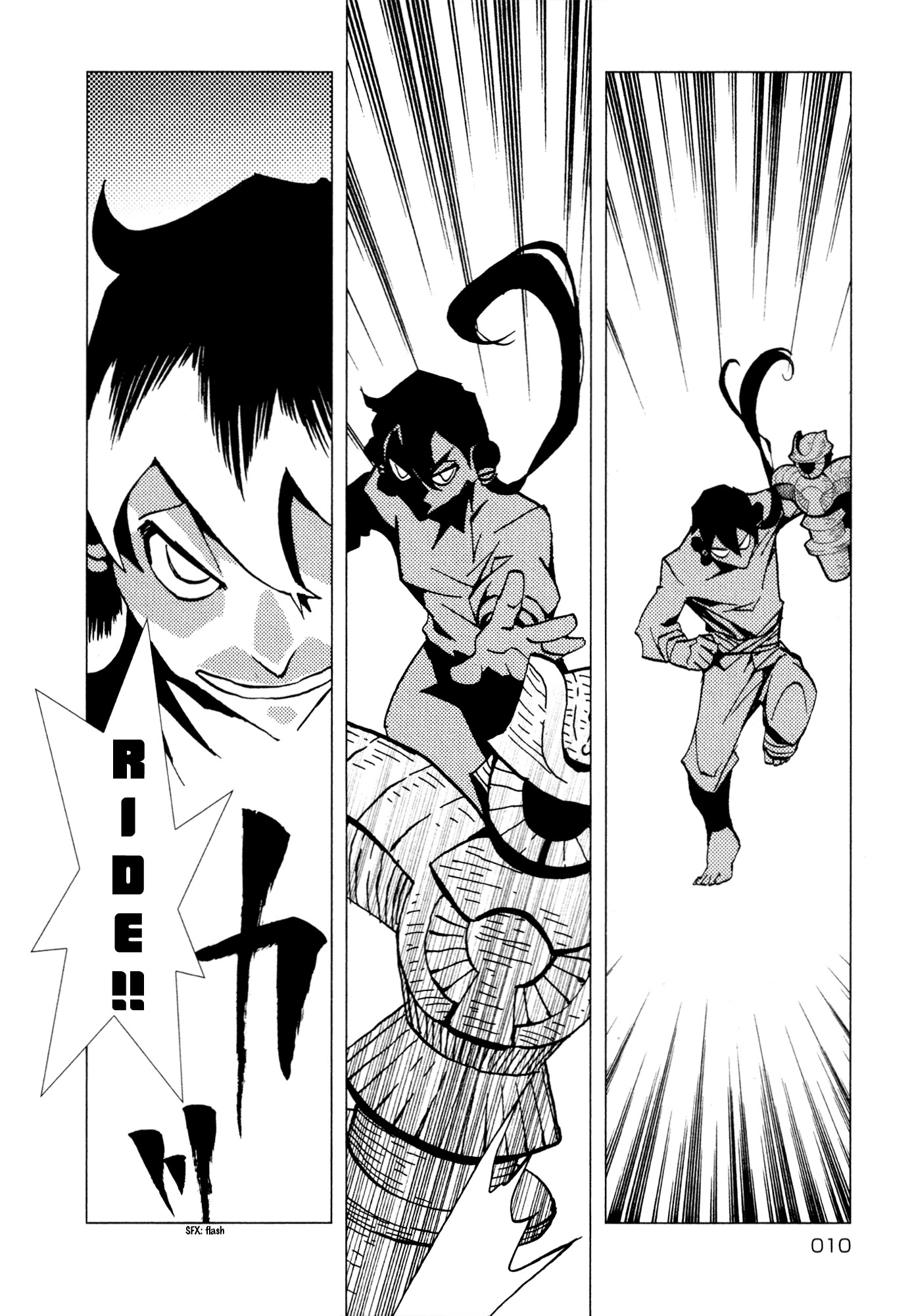 Kamuya Ride Chapter 20 page 11 - Chapter 20: War on Two Fronts / The Mystery of Both Sides