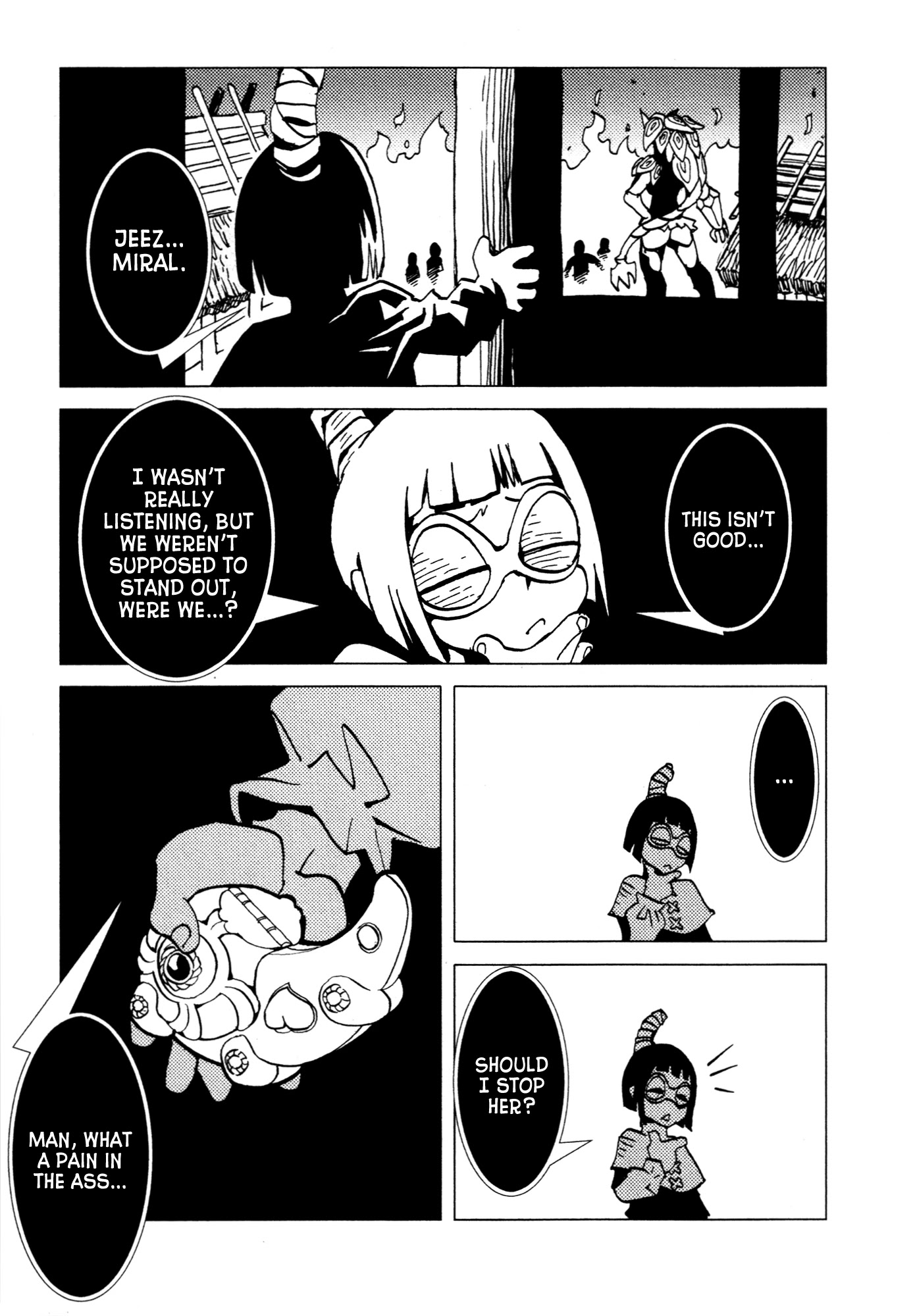 Kamuya Ride Chapter 20 page 12 - Chapter 20: War on Two Fronts / The Mystery of Both Sides