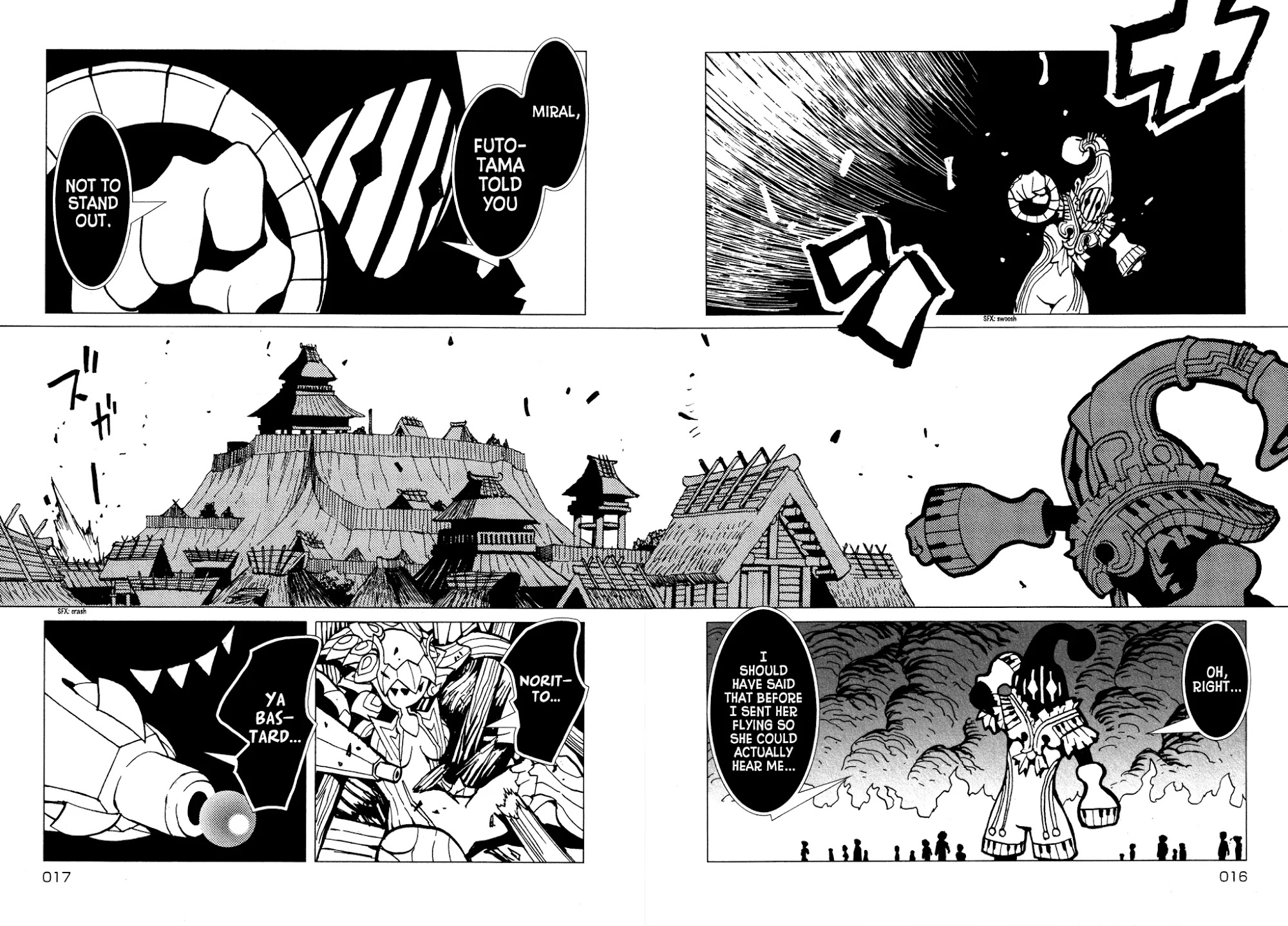 Kamuya Ride Chapter 20 page 16 - Chapter 20: War on Two Fronts / The Mystery of Both Sides