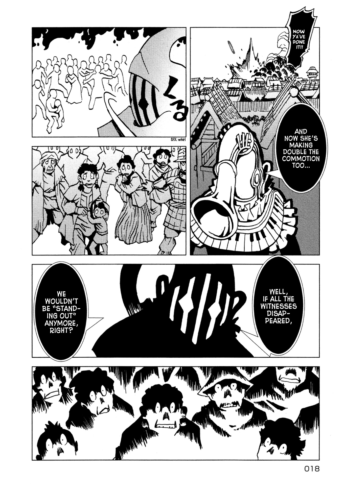 Kamuya Ride Chapter 20 page 17 - Chapter 20: War on Two Fronts / The Mystery of Both Sides